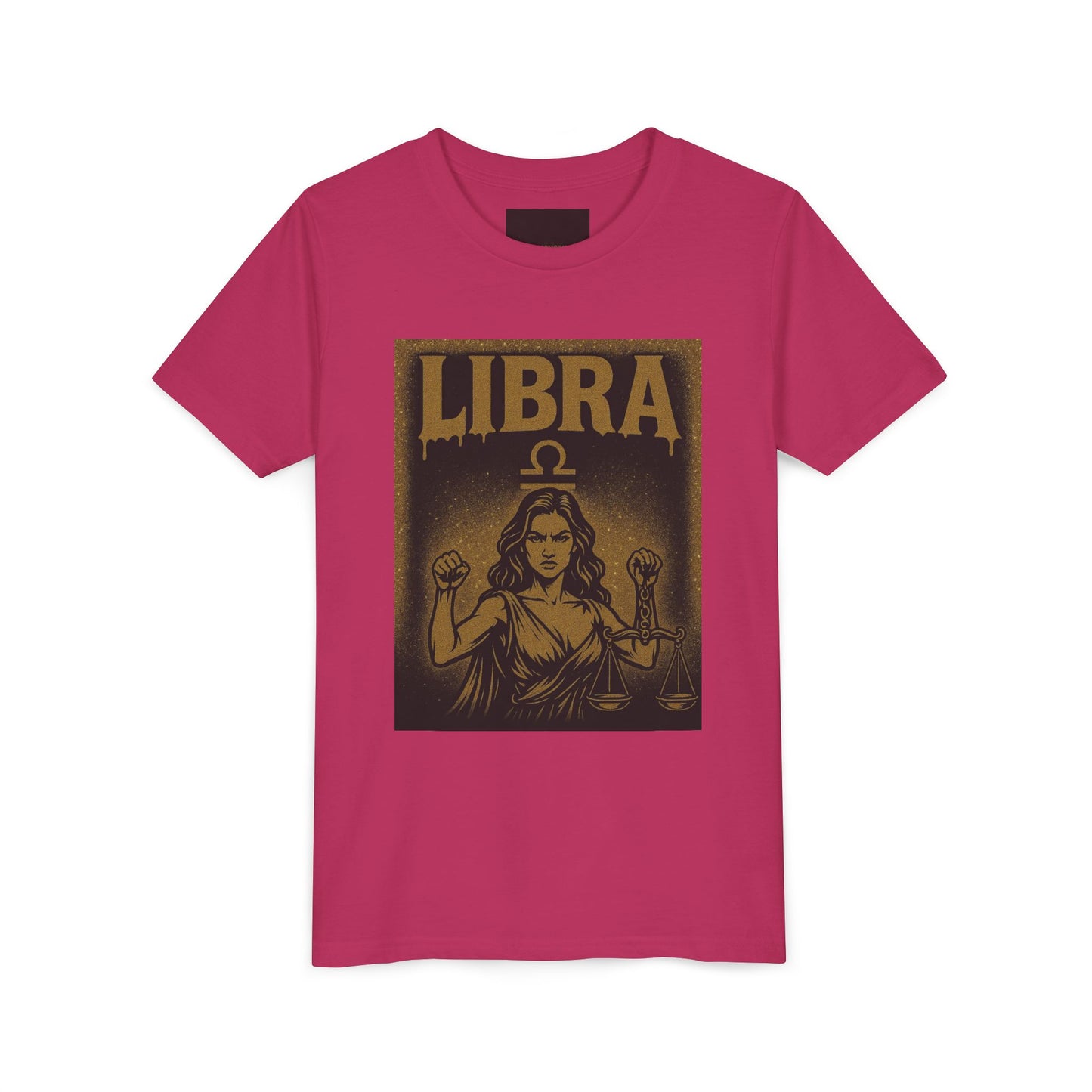 Gemini Wolf Youth Short Sleeve Tee - Astrology Shirt, Birthday Gift, Zodiac Apparel, Unique Tee for Kids