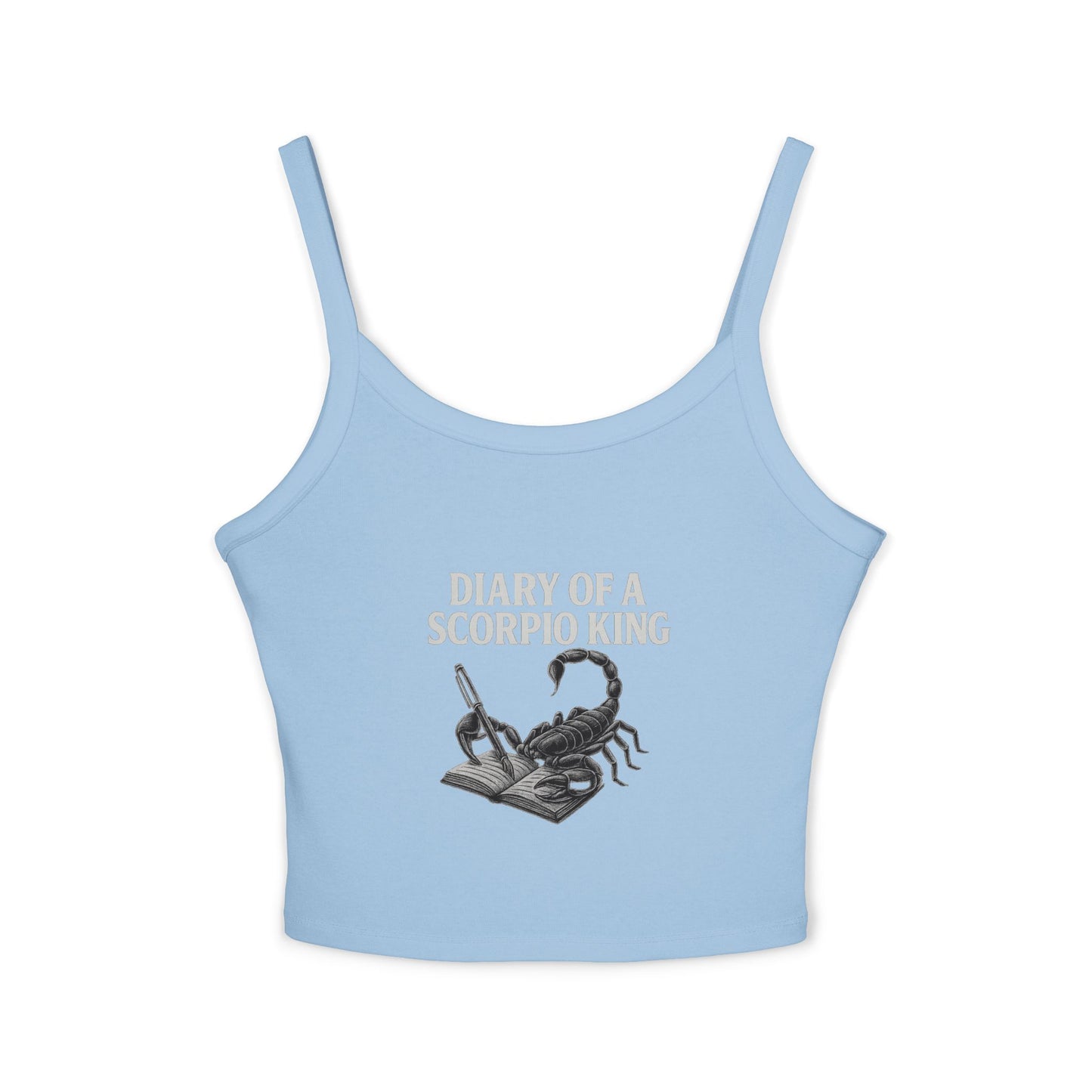 Sagittarius Zodiac Spaghetti Strap Tank Top, Astrology Apparel, Horoscope Gift, Birthday Top, Summer Fashion, Zodiac Sign Clothing