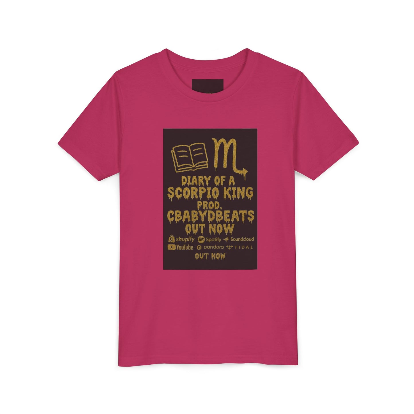 Gemini Wolf Youth Short Sleeve Tee - Astrology Shirt, Birthday Gift, Zodiac Apparel, Unique Tee for Kids