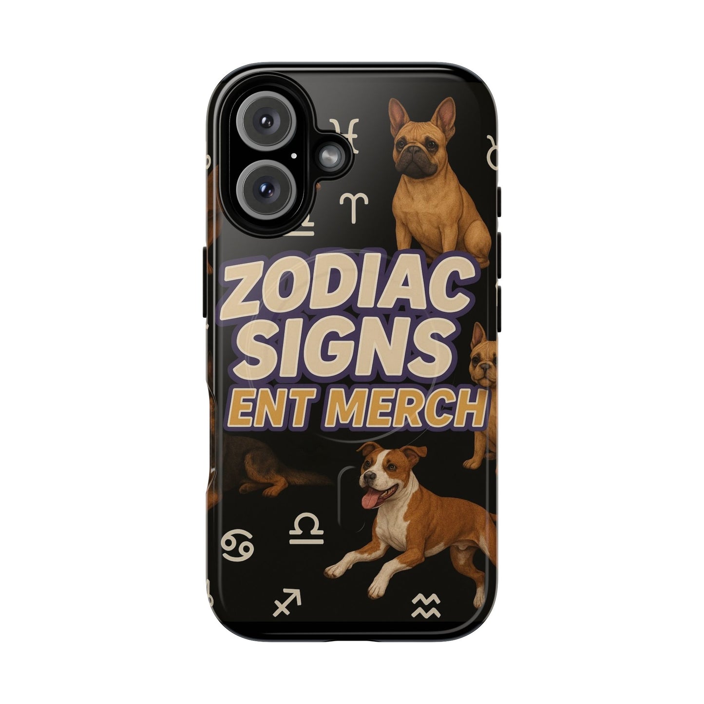 Zodiac Magnetic Phone Case, Tough Phone Cover for Astrologers, Horoscope Gift, Astrology Accessory, Durable Cell Phone Protector