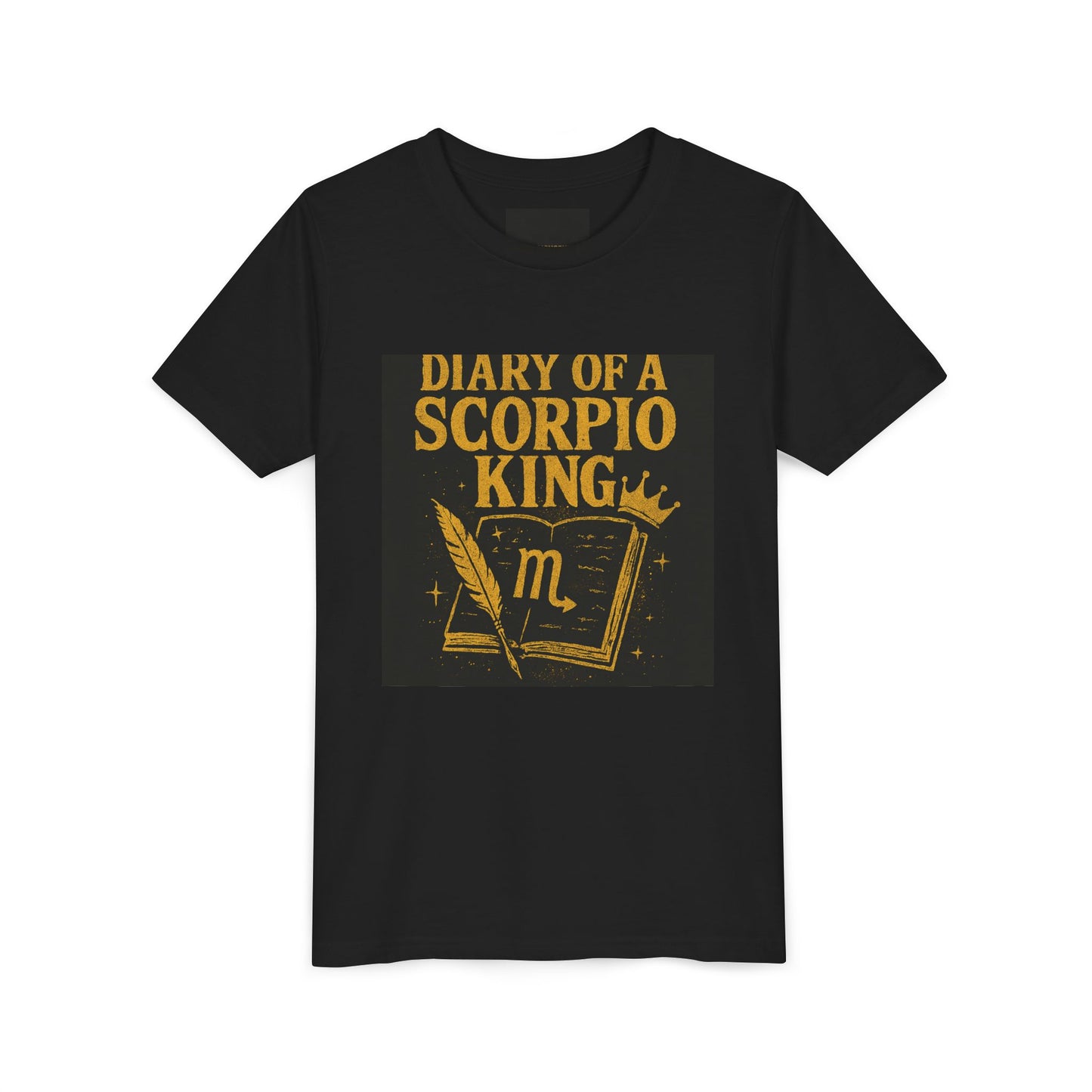 Gemini Wolf Youth Short Sleeve Tee - Astrology Shirt, Birthday Gift, Zodiac Apparel, Unique Tee for Kids
