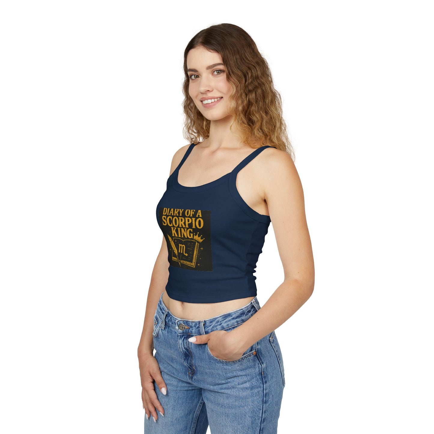 Sagittarius Zodiac Spaghetti Strap Tank Top, Astrology Apparel, Horoscope Gift, Birthday Top, Summer Fashion, Zodiac Sign Clothing