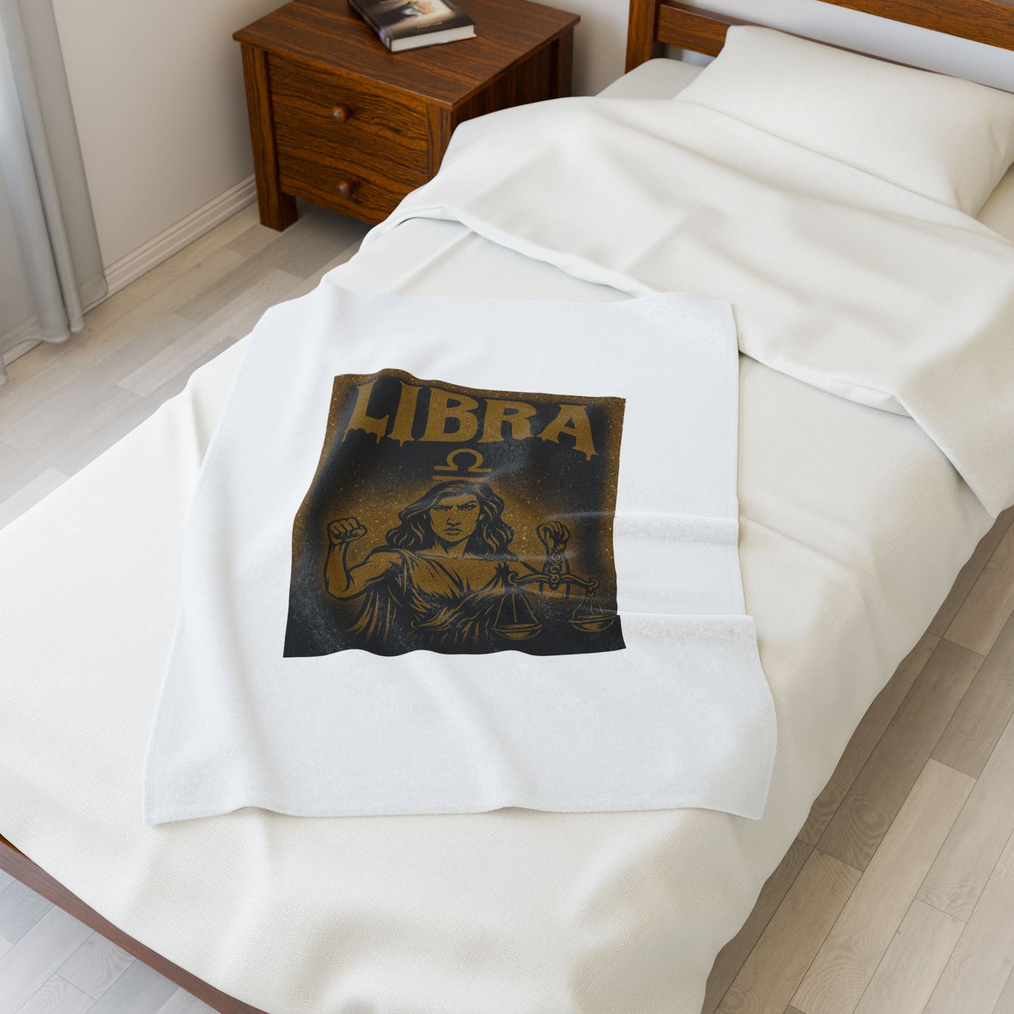 Scorpio Velveteen Plush Blanket | Cozy Zodiac Throw, Astrology Gift, Unique Home Decor, Birthday Gift for Scorpio, Warm & Soft Blanket