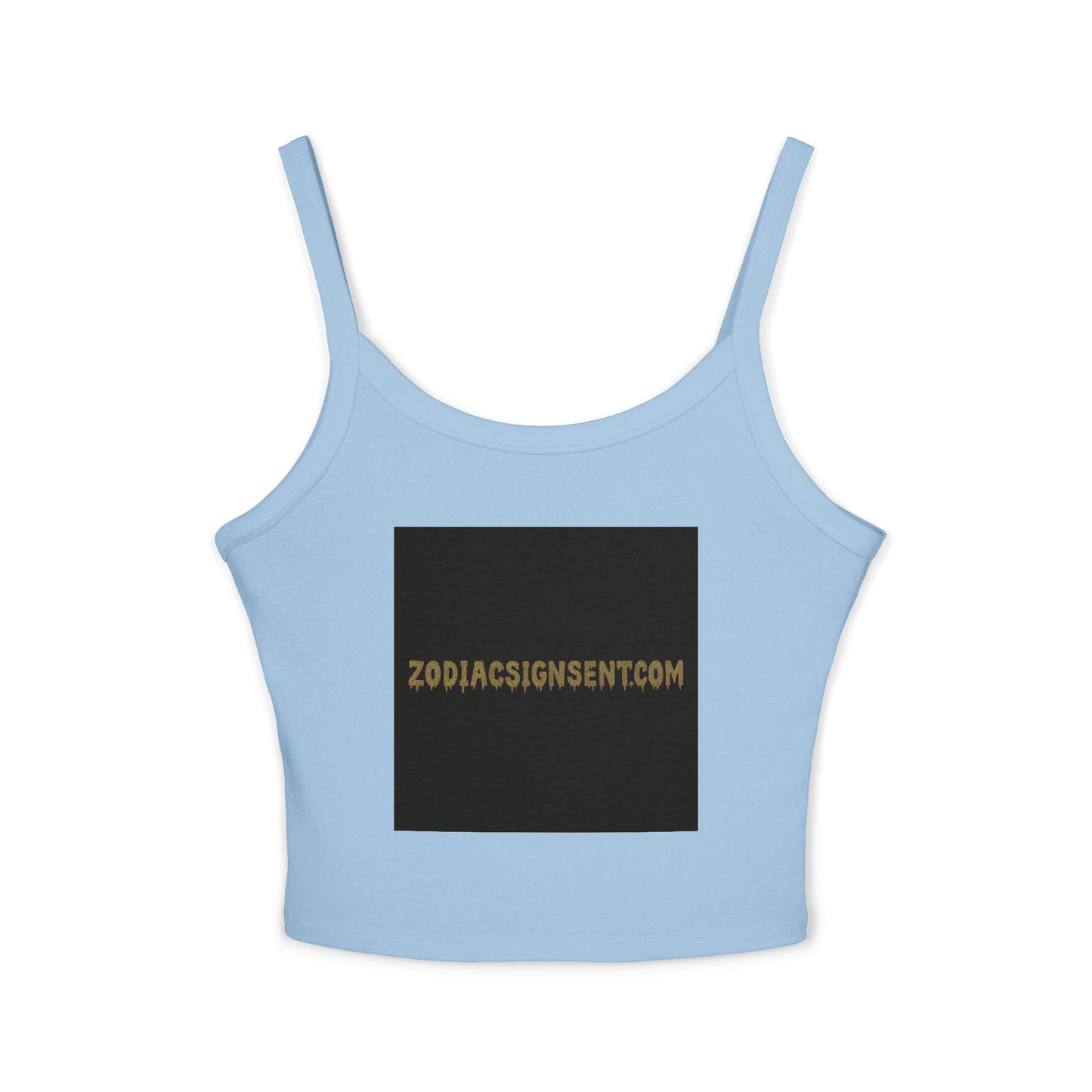 Sagittarius Zodiac Spaghetti Strap Tank Top, Astrology Apparel, Horoscope Gift, Birthday Top, Summer Fashion, Zodiac Sign Clothing
