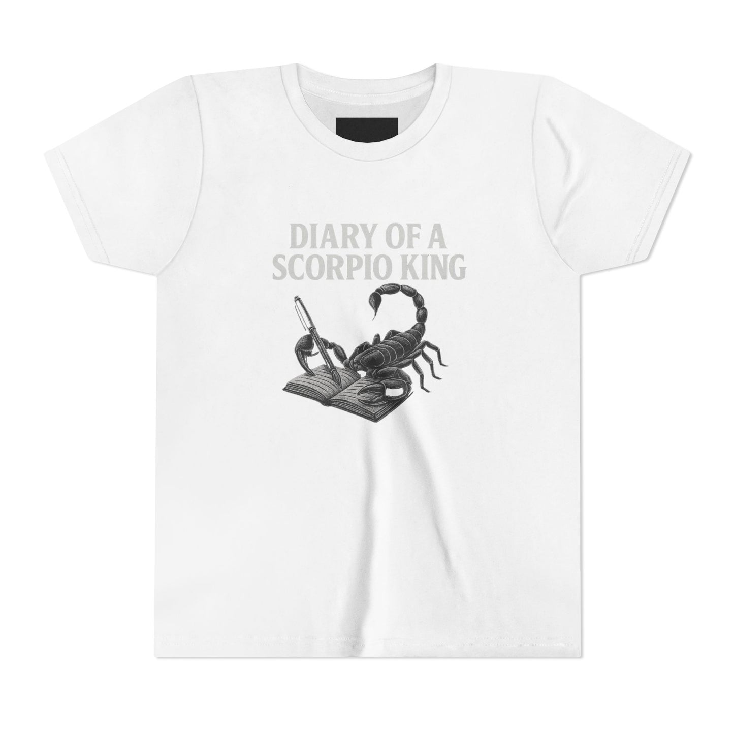 Gemini Wolf Youth Short Sleeve Tee - Astrology Shirt, Birthday Gift, Zodiac Apparel, Unique Tee for Kids