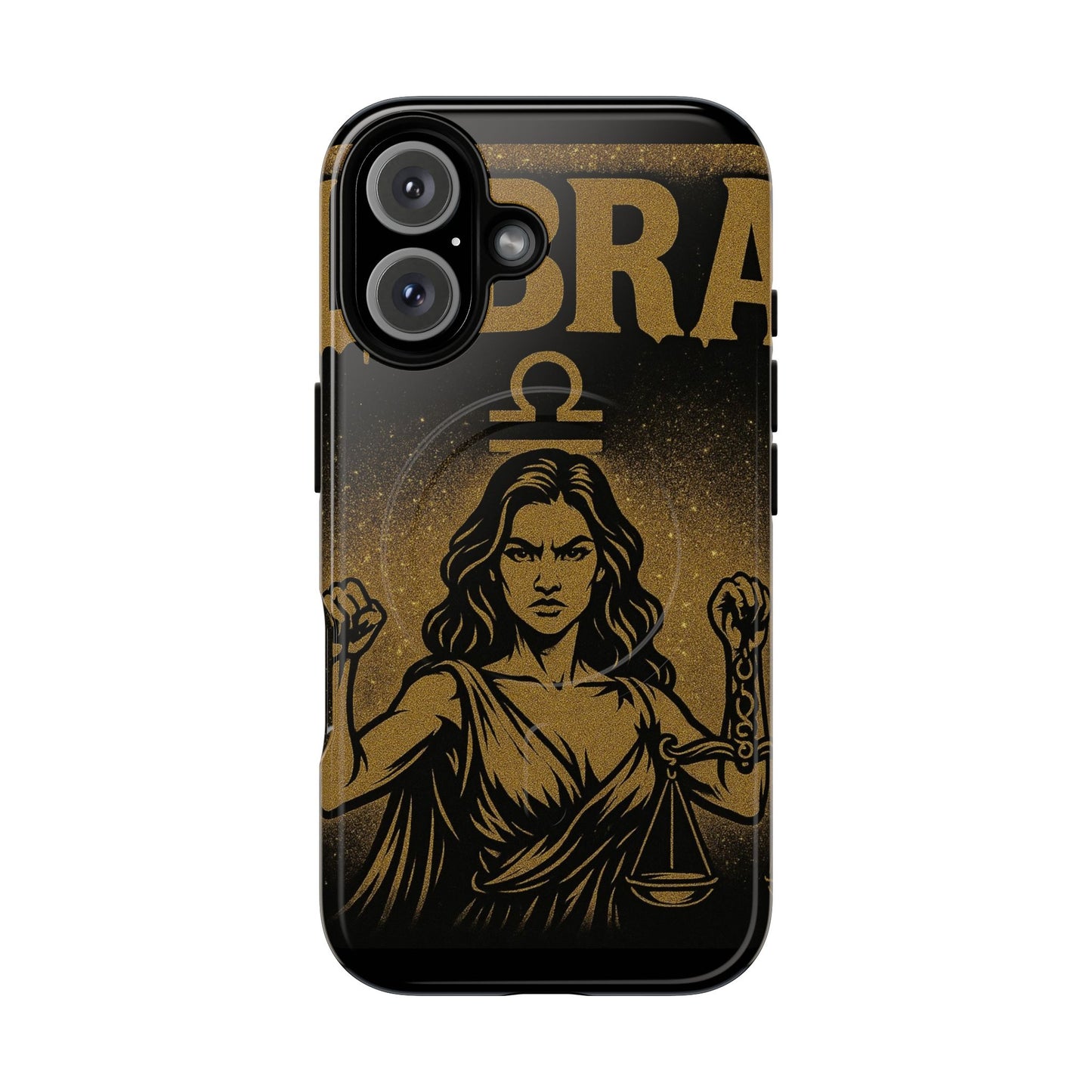 Libra Zodiac Magnetic Phone Case, Tough Phone Cover for Astrologers, Horoscope Gift, Astrology Accessory, Durable Cell Phone Protector