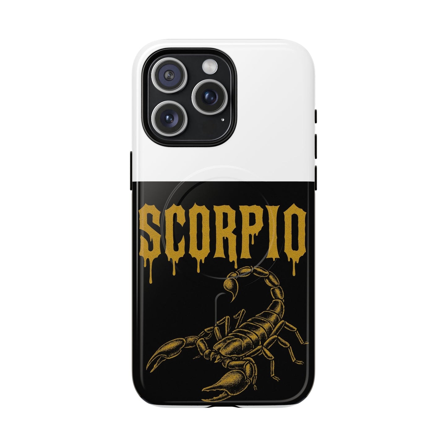 Scorpio Magnetic Phone Case, Tough Phone Cover for Astrologers, Horoscope Gift, Astrology Accessory, Durable Cell Phone Protector