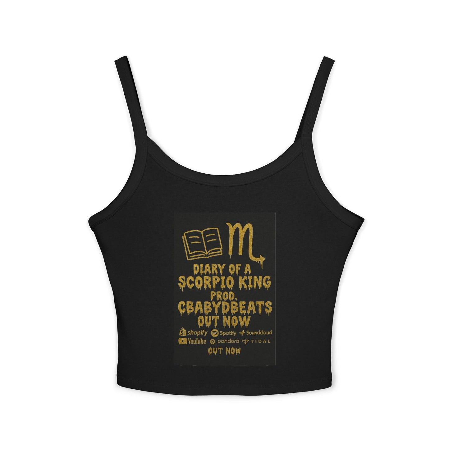 Sagittarius Zodiac Spaghetti Strap Tank Top, Astrology Apparel, Horoscope Gift, Birthday Top, Summer Fashion, Zodiac Sign Clothing