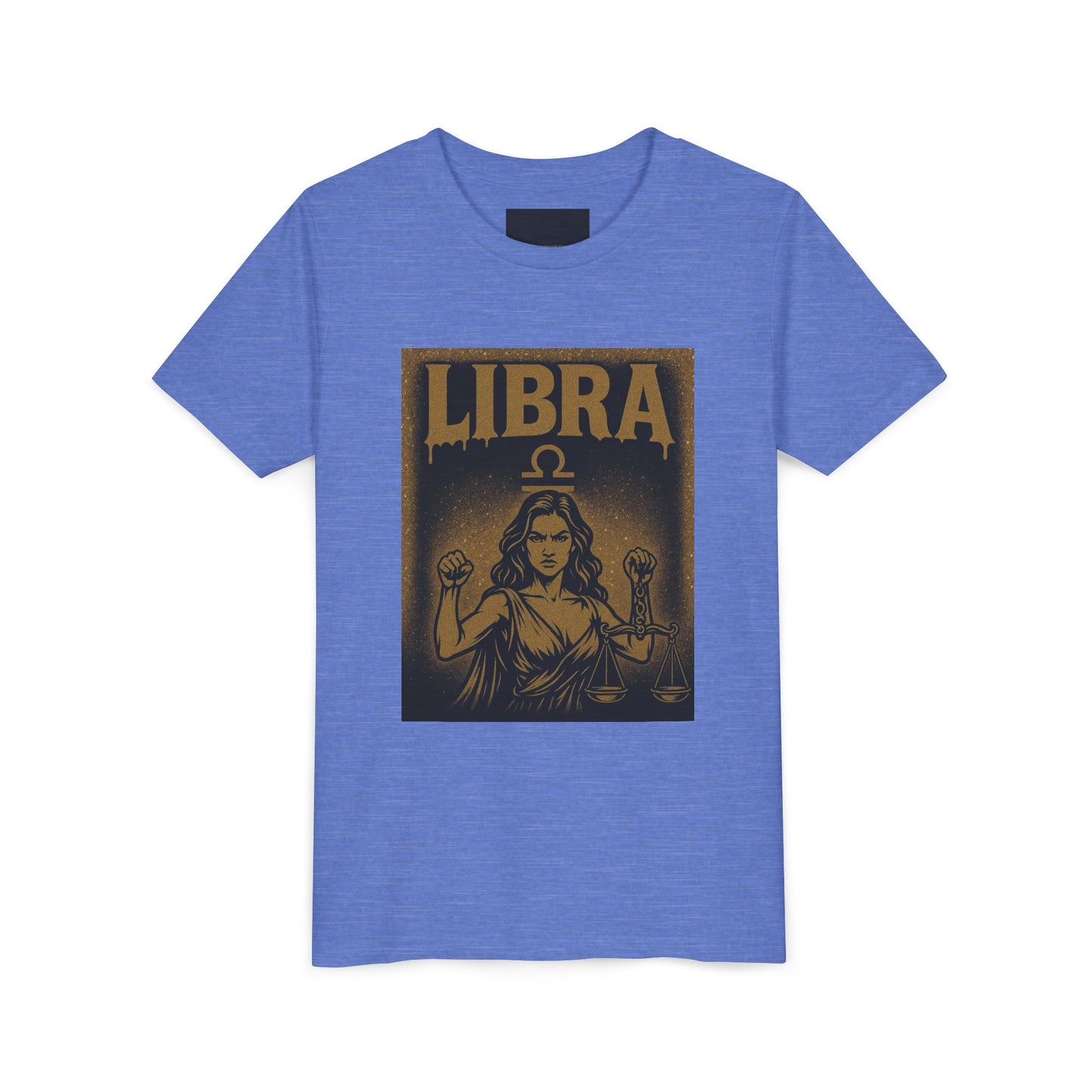 Gemini Wolf Youth Short Sleeve Tee - Astrology Shirt, Birthday Gift, Zodiac Apparel, Unique Tee for Kids