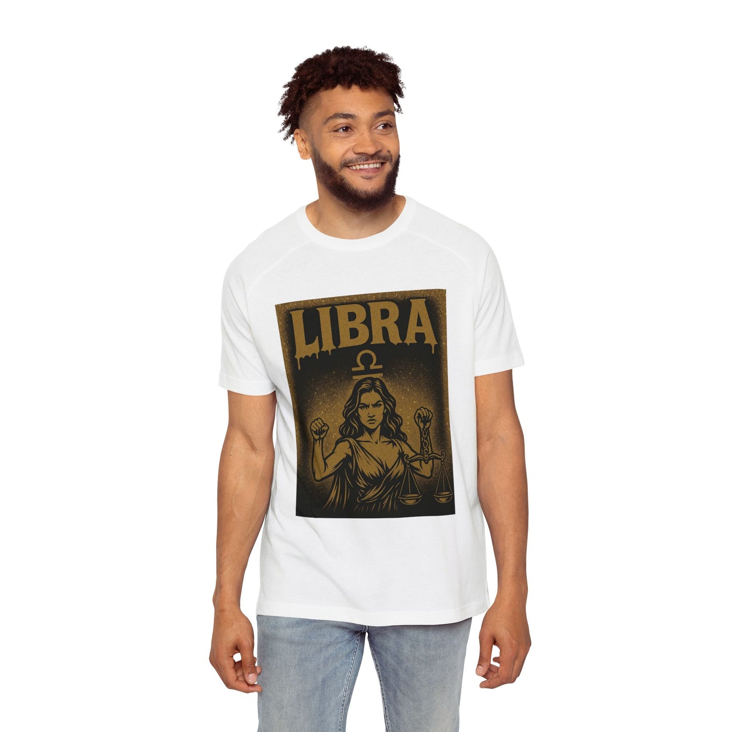 Zodiac Sign Men's Raglan T-Shirt, Astrology Tee, Horoscope Apparel, Gift for Astrology Lovers, Star Sign Shirt