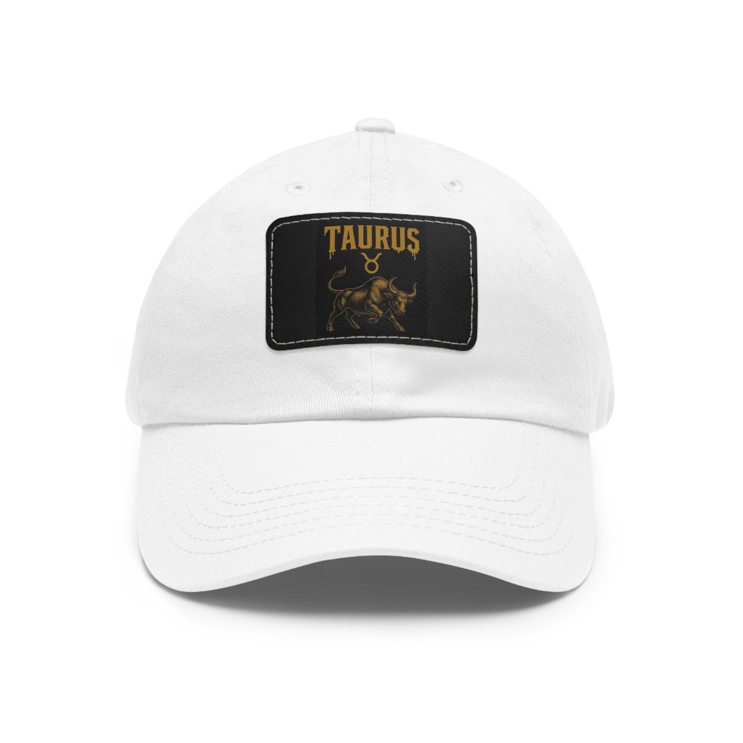 Dad Hat with Leather Patch, Astrology Fashion Hat, Gift for Pisces, Casual Outfit Accessory, Birthday Gift for Him