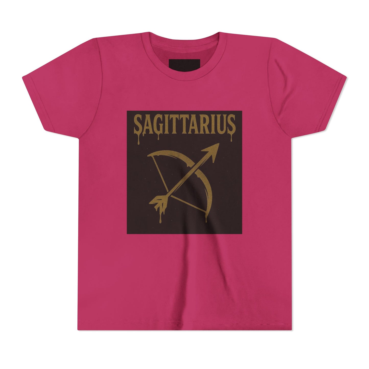 Gemini Wolf Youth Short Sleeve Tee - Astrology Shirt, Birthday Gift, Zodiac Apparel, Unique Tee for Kids