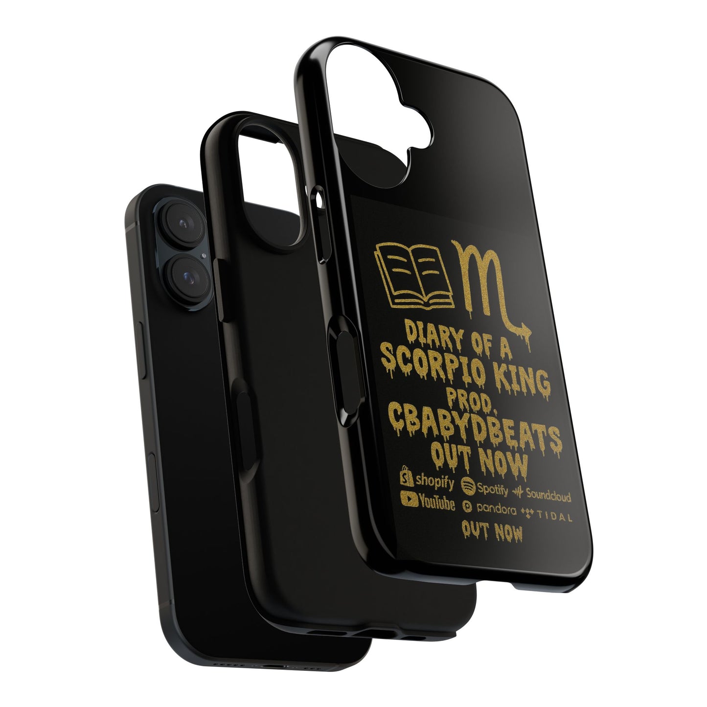 Scorpio King Phone Case - Diary of a Scorpio King, Tough Phone Cover, Zodiac Gifts, Astrology Accessory, Durable Protection