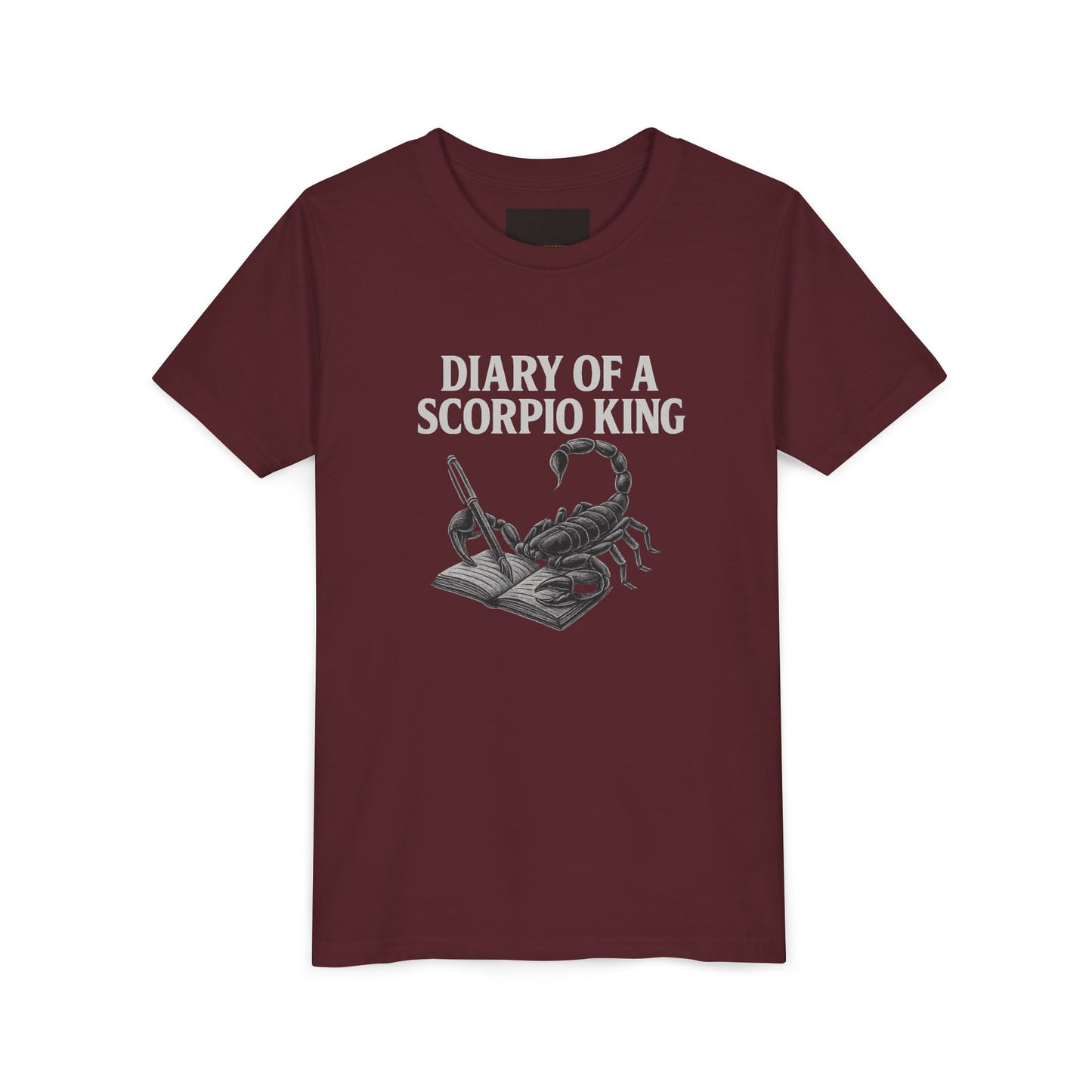 Gemini Wolf Youth Short Sleeve Tee - Astrology Shirt, Birthday Gift, Zodiac Apparel, Unique Tee for Kids