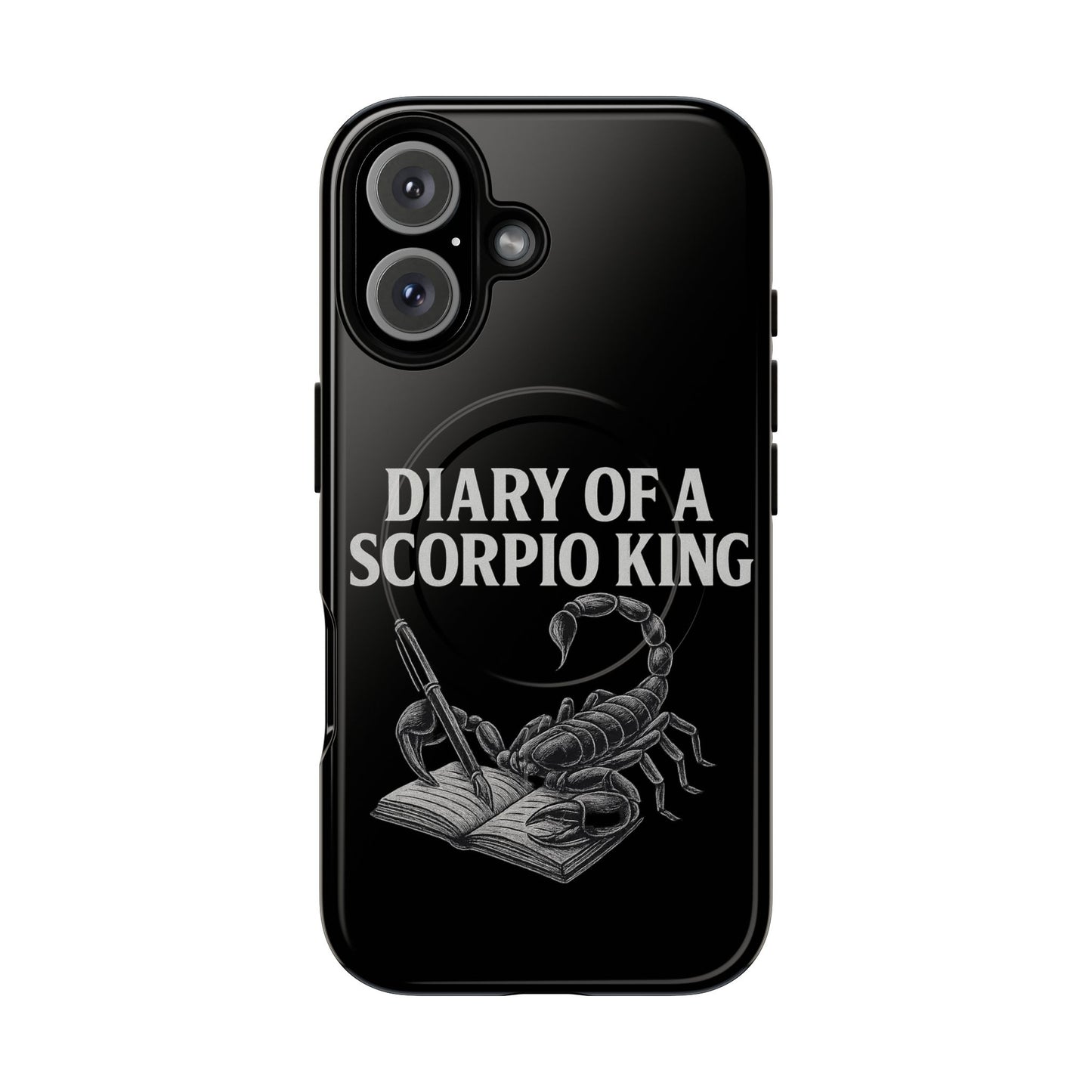 Zodiac Magnetic Phone Case, Tough Phone Cover for Astrologers, Horoscope Gift, Astrology Accessory, Durable Cell Phone Protector