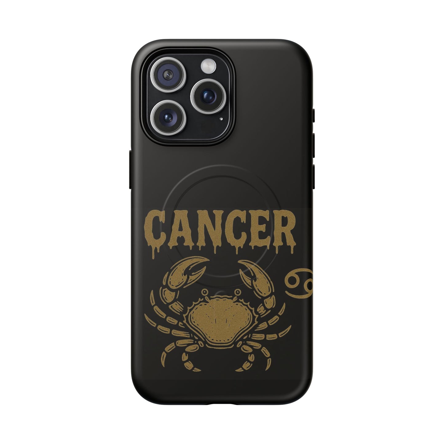 Cancer Zodiac Magnetic Phone Case, Tough Phone Cover for Astrologers, Horoscope Gift, Astrology Accessory, Durable Cell Phone Protector