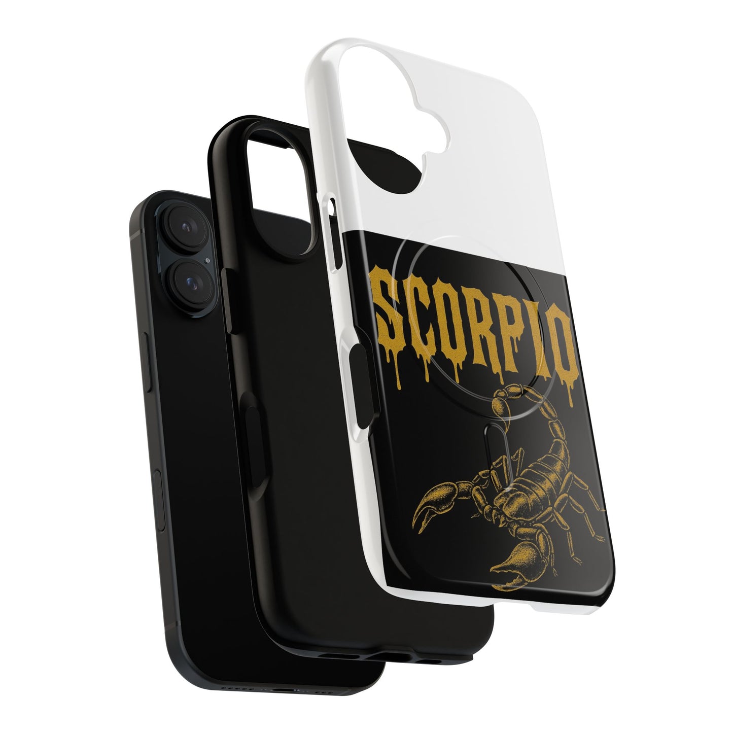 Scorpio Magnetic Phone Case, Tough Phone Cover for Astrologers, Horoscope Gift, Astrology Accessory, Durable Cell Phone Protector