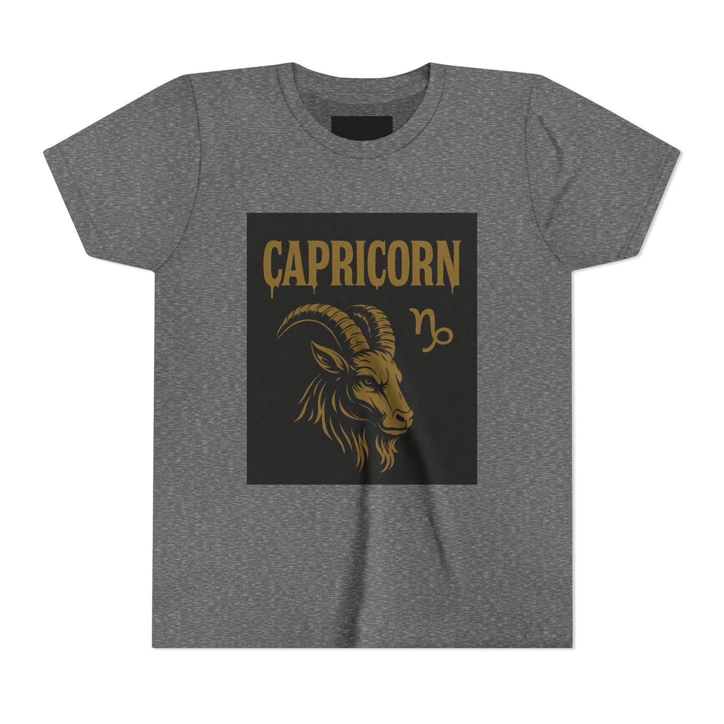 Gemini Wolf Youth Short Sleeve Tee - Astrology Shirt, Birthday Gift, Zodiac Apparel, Unique Tee for Kids