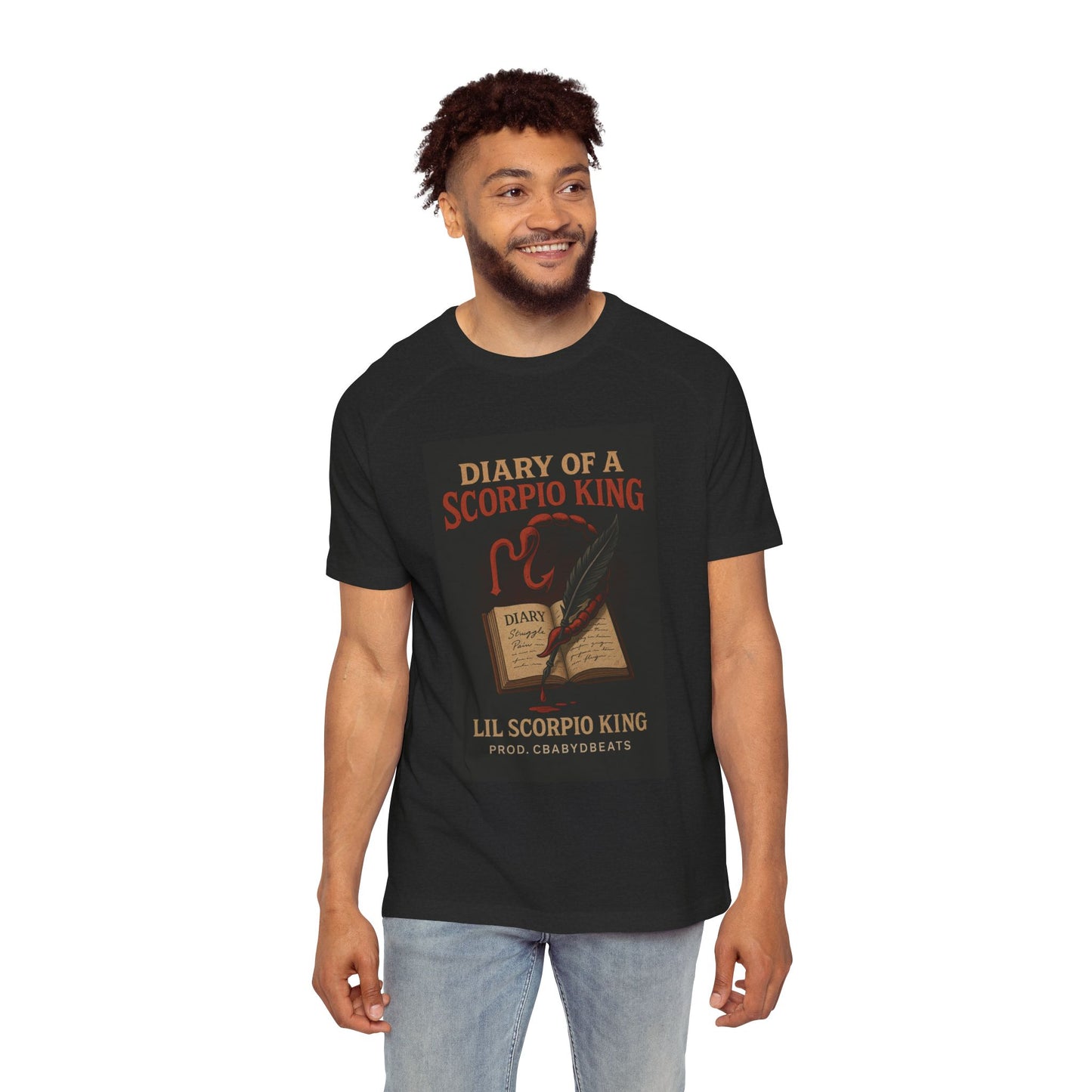 Zodiac Sign Men's Raglan T-Shirt, Astrology Tee, Horoscope Apparel, Gift for Astrology Lovers, Star Sign Shirt