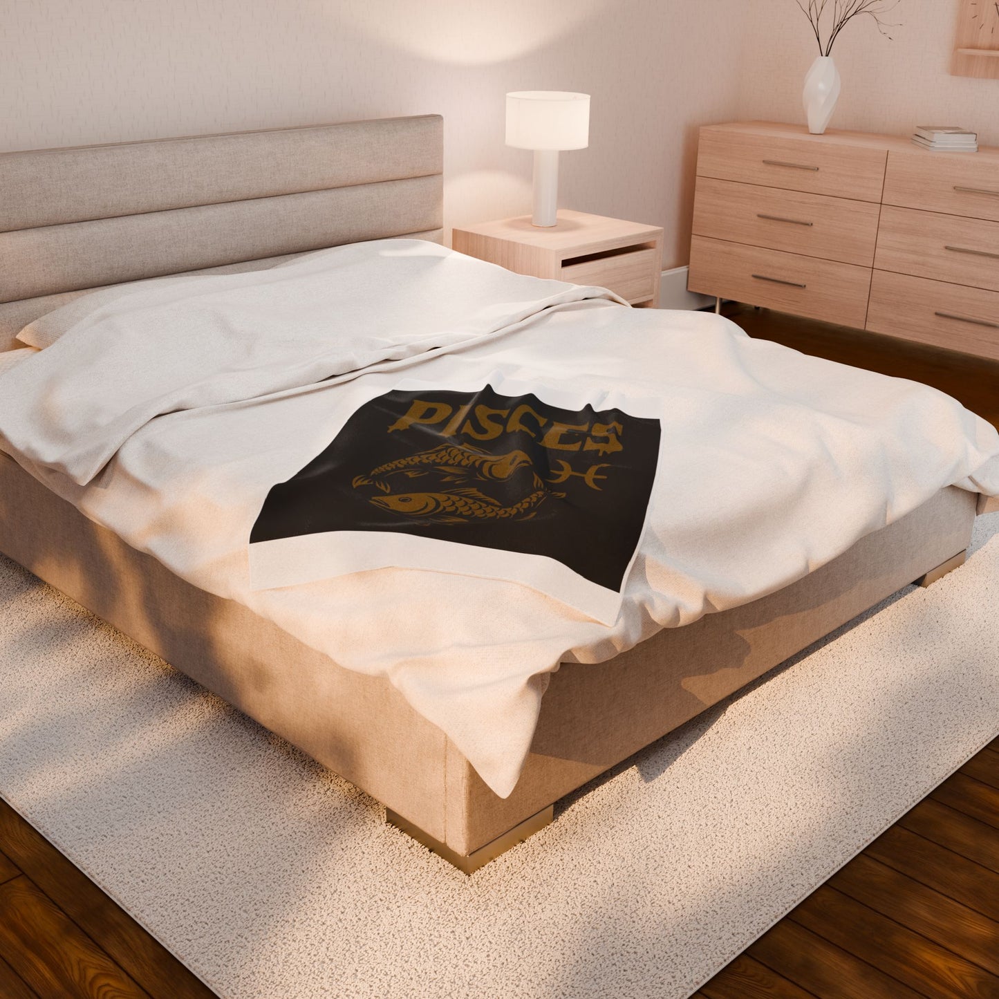 Scorpio Velveteen Plush Blanket | Cozy Zodiac Throw, Astrology Gift, Unique Home Decor, Birthday Gift for Scorpio, Warm & Soft Blanket
