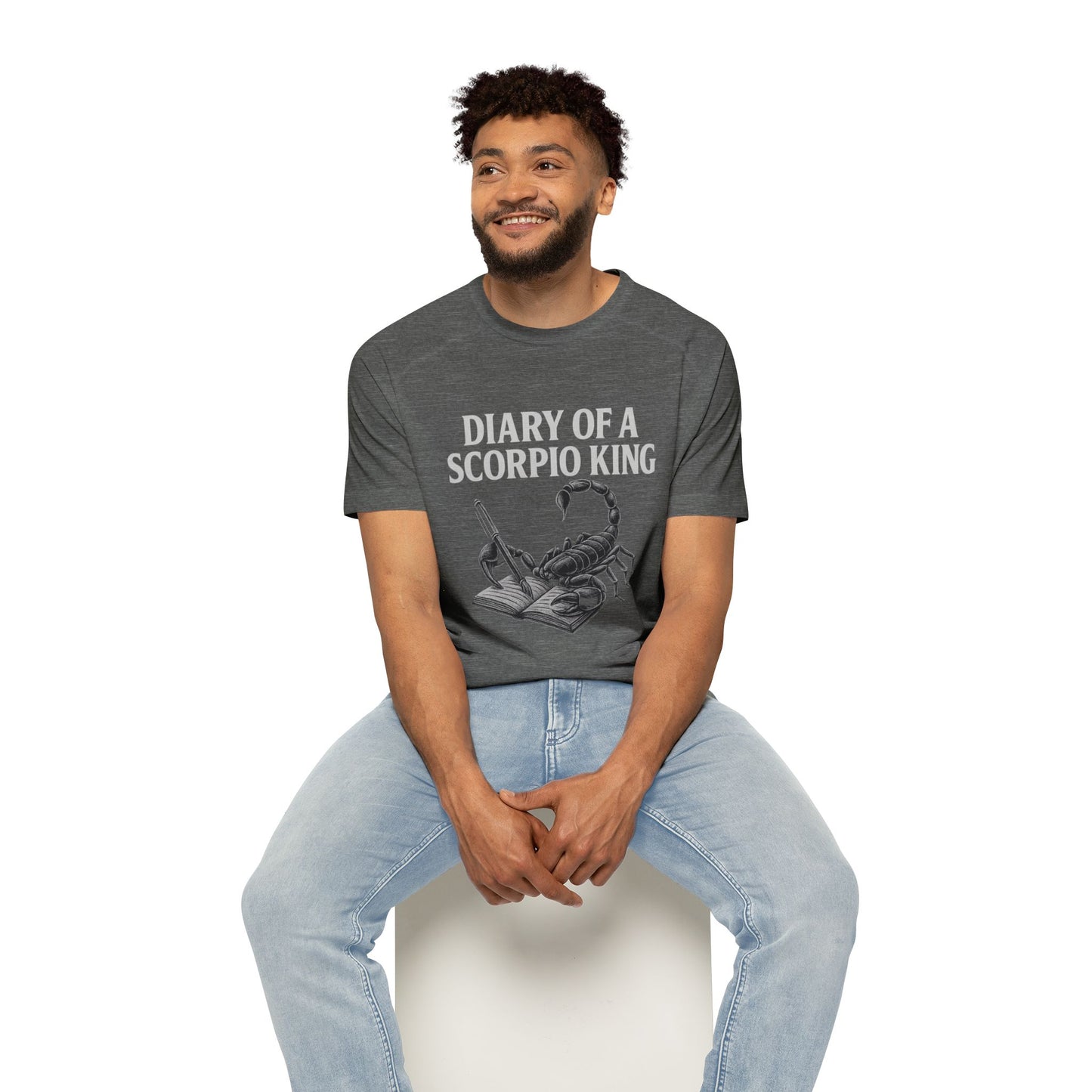 Zodiac Sign Men's Raglan T-Shirt, Astrology Tee, Horoscope Apparel, Gift for Astrology Lovers, Star Sign Shirt