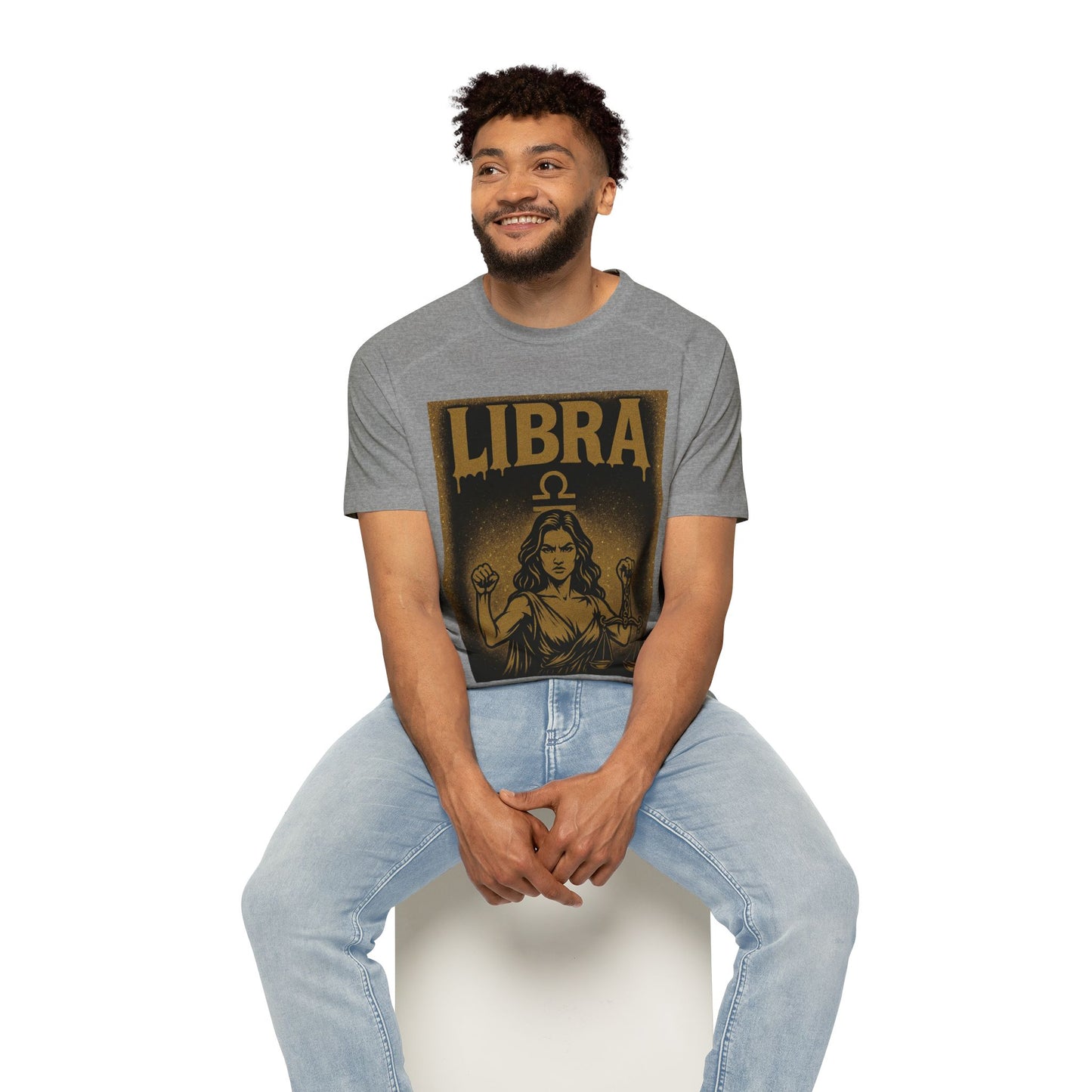 Zodiac Sign Men's Raglan T-Shirt, Astrology Tee, Horoscope Apparel, Gift for Astrology Lovers, Star Sign Shirt