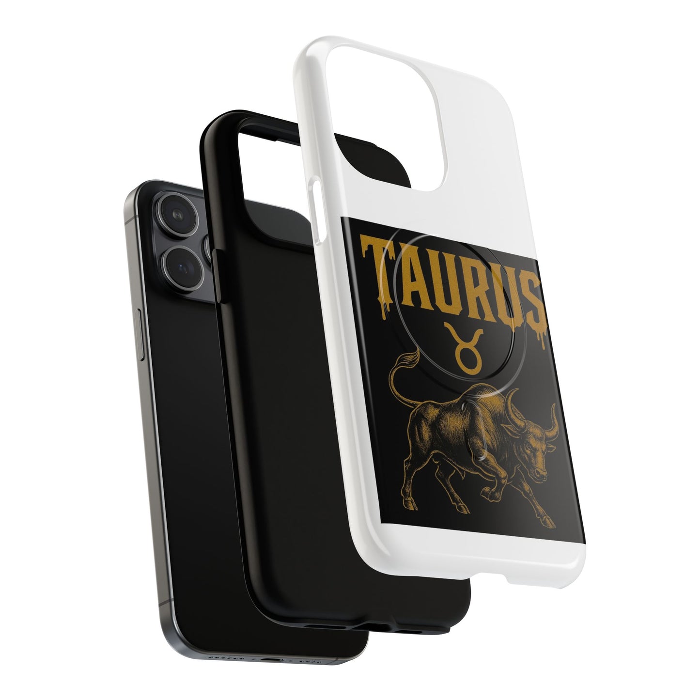 Taurus Zodiac Magnetic Phone Case, Tough Phone Cover for Astrologers, Horoscope Gift, Astrology Accessory, Durable Cell Phone Protector