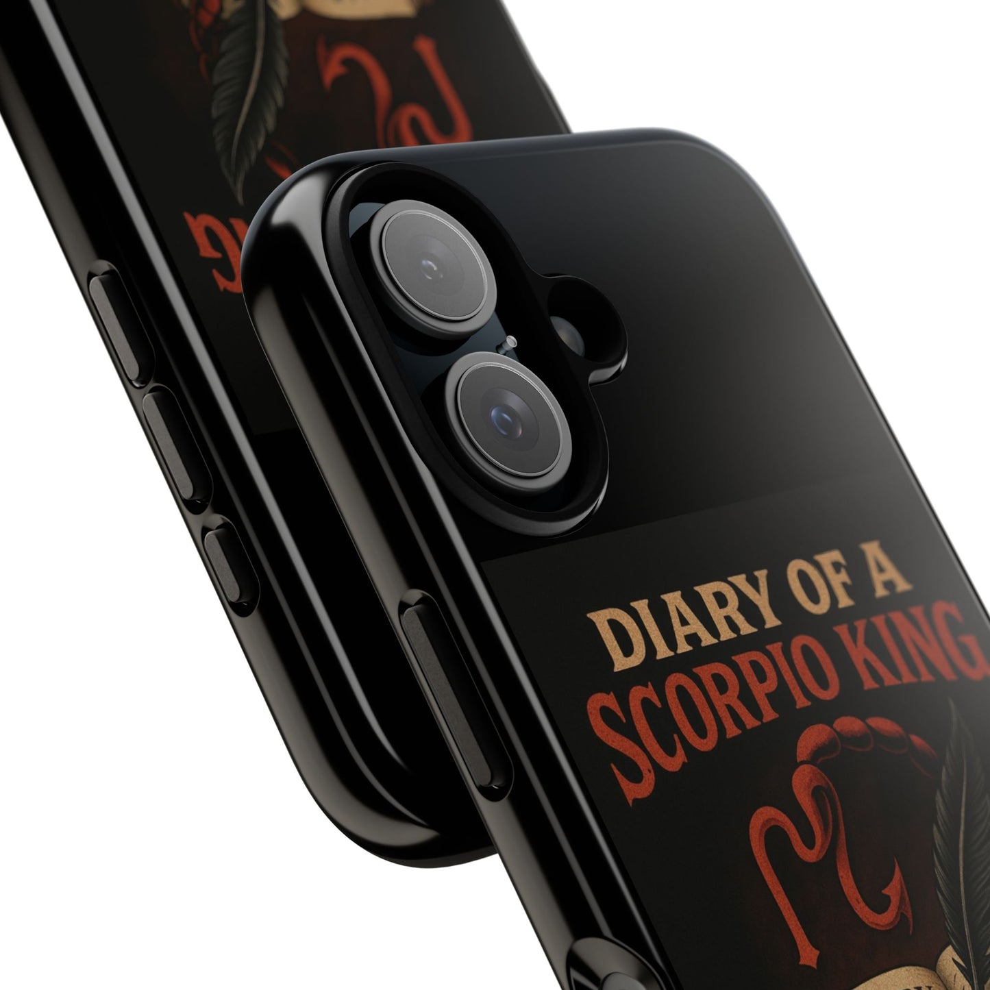 Scorpio King Phone Case - Diary of a Scorpio King, Tough Phone Cover, Zodiac Gifts, Astrology Accessory, Durable Protection