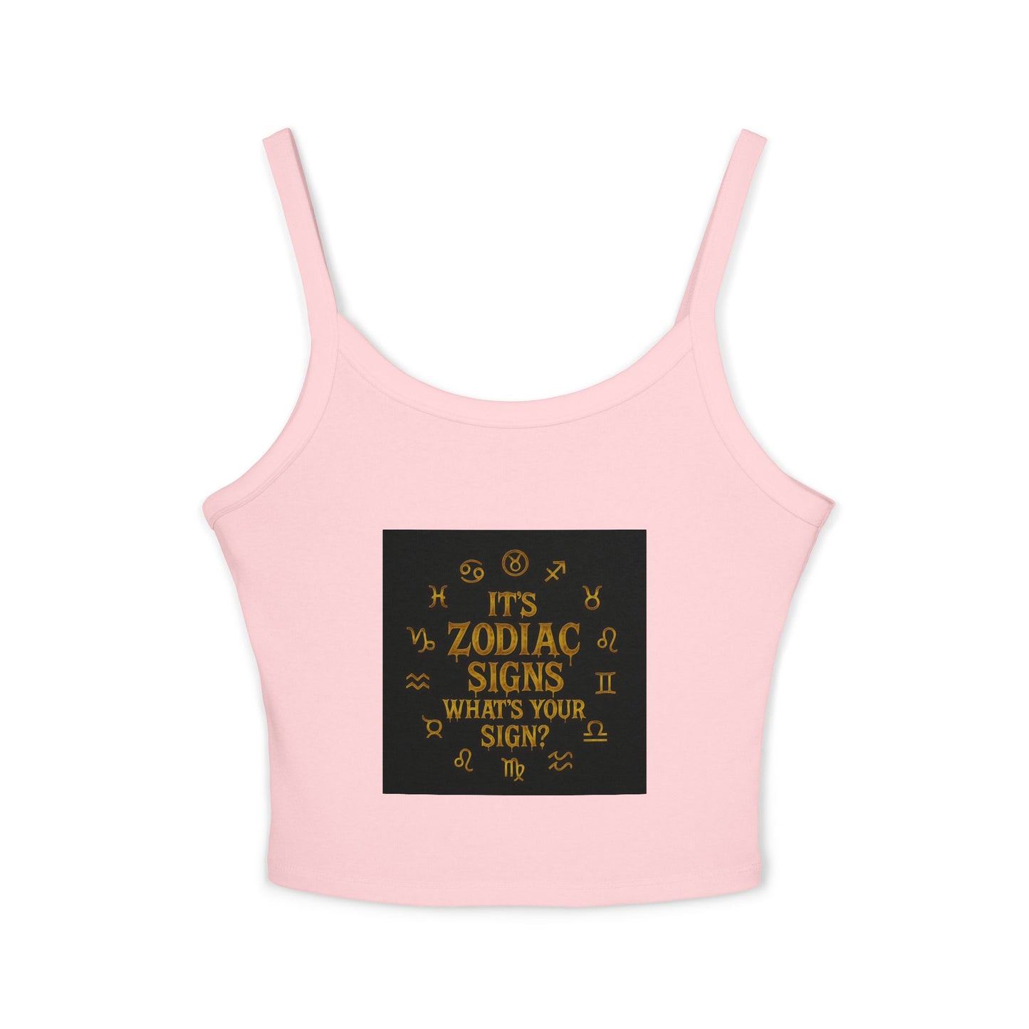 Sagittarius Zodiac Spaghetti Strap Tank Top, Astrology Apparel, Horoscope Gift, Birthday Top, Summer Fashion, Zodiac Sign Clothing