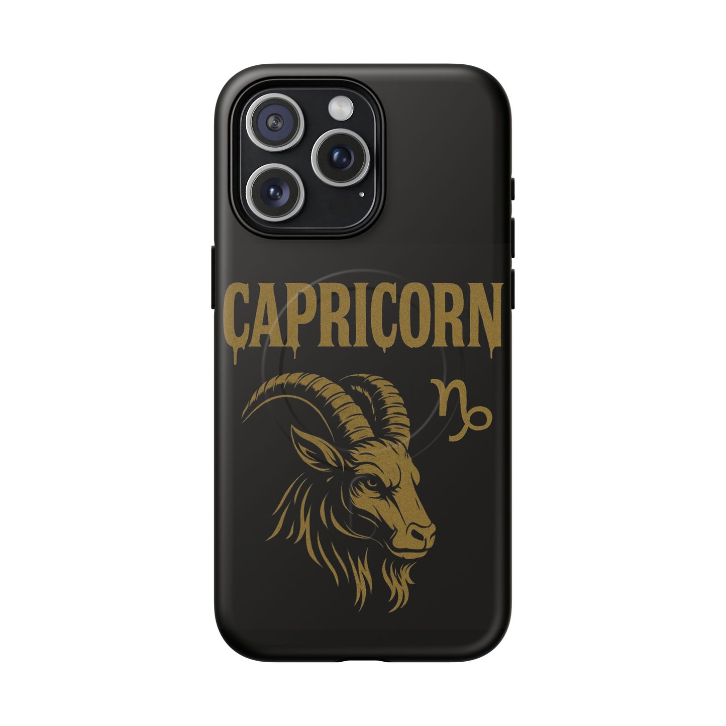 Capricorn Zodiac Magnetic Phone Case, Tough Phone Cover for Astrologers, Horoscope Gift, Astrology Accessory, Durable Cell Phone Protector