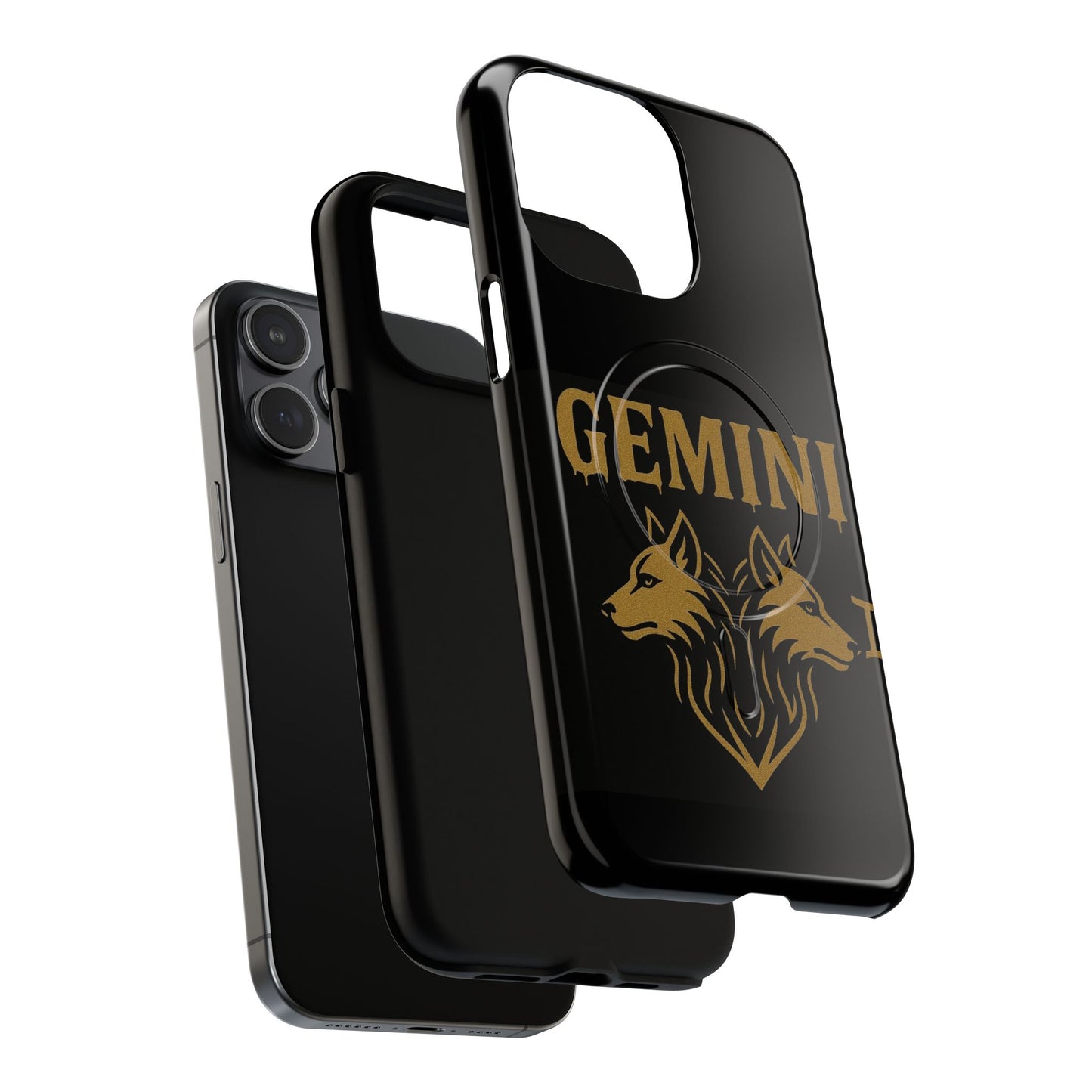 Gemini Zodiac Magnetic Phone Case, Tough Phone Cover for Astrologers, Horoscope Gift, Astrology Accessory, Durable Cell Phone Protector