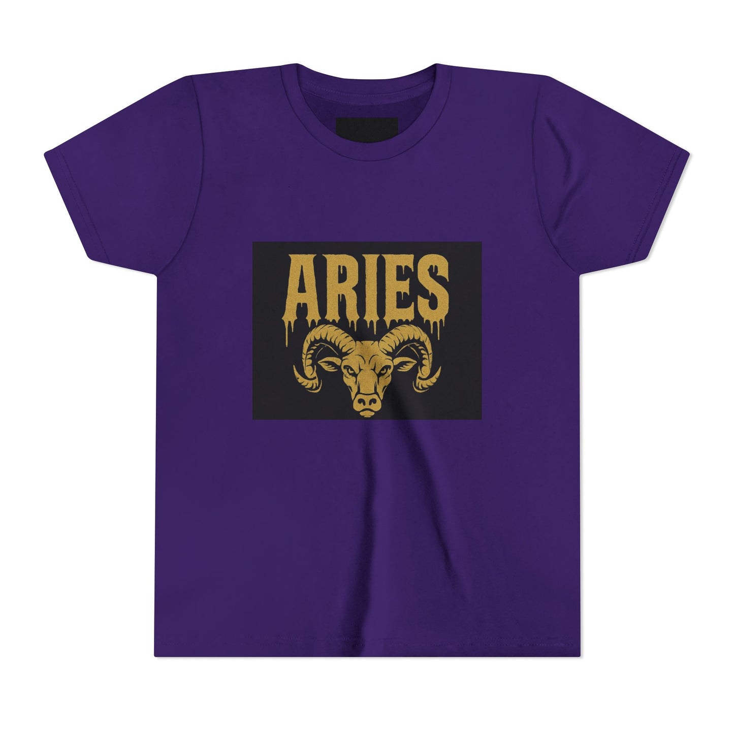 Gemini Wolf Youth Short Sleeve Tee - Astrology Shirt, Birthday Gift, Zodiac Apparel, Unique Tee for Kids