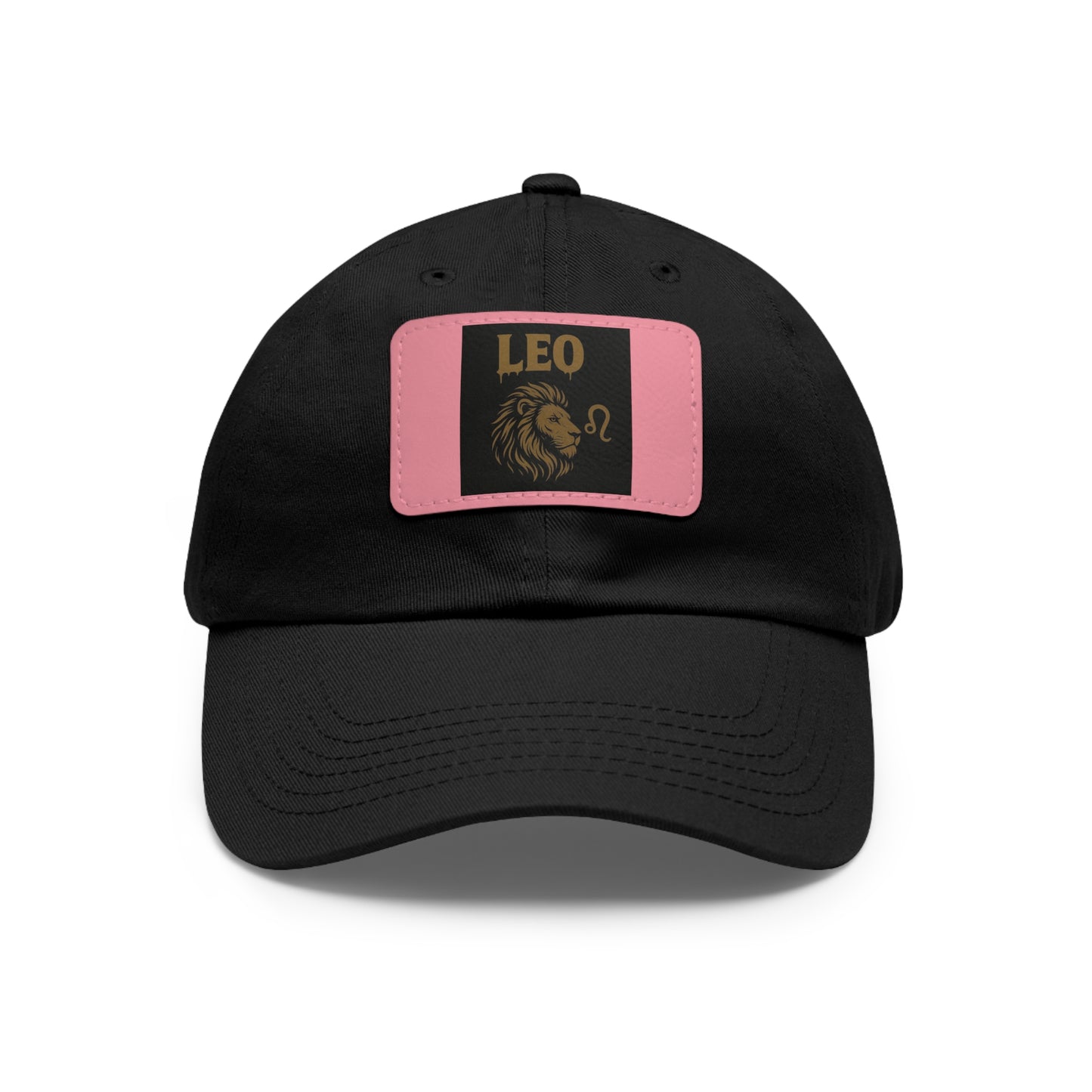 Dad Hat with Leather Patch, Astrology Fashion Hat, Gift for Pisces, Casual Outfit Accessory, Birthday Gift for Him