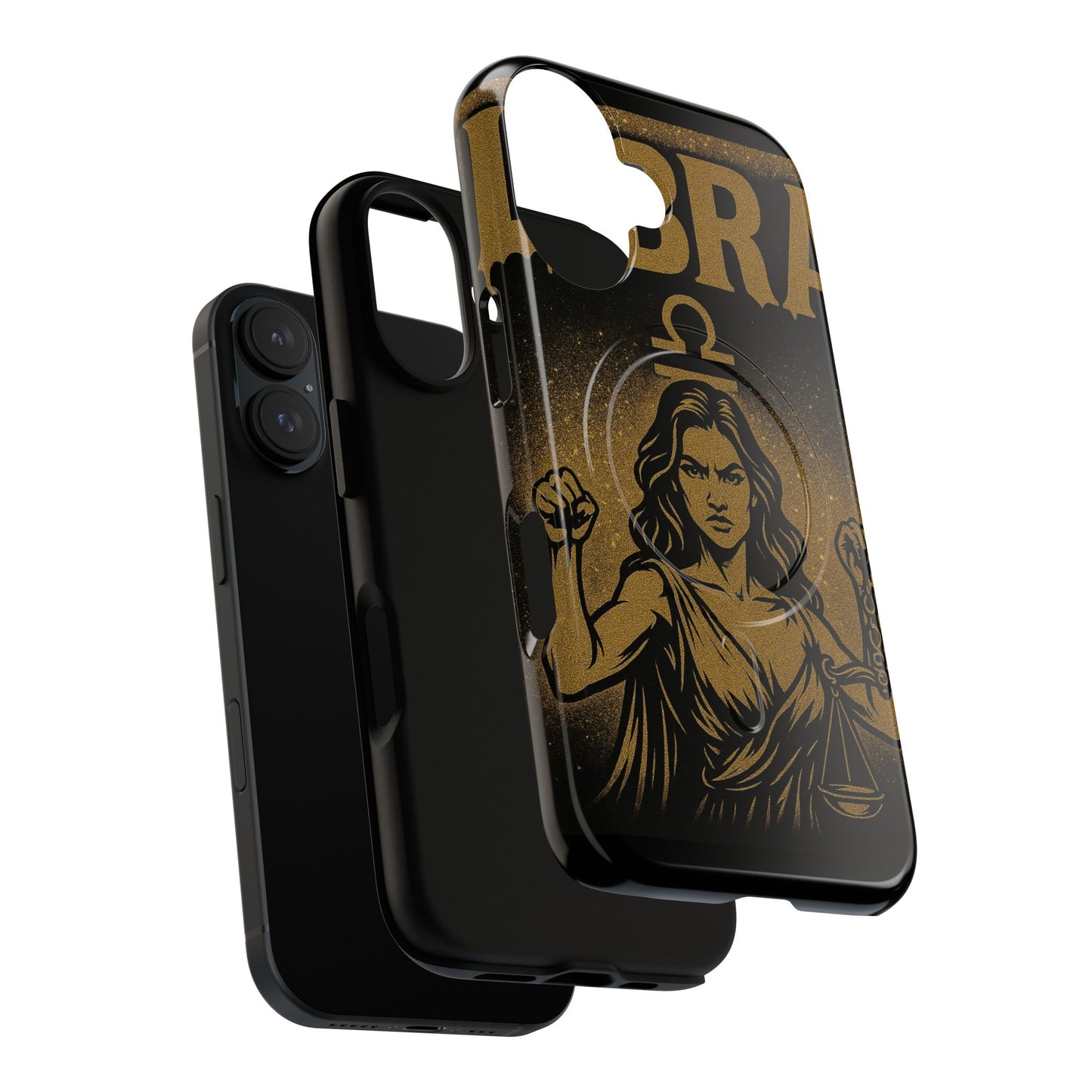 Libra Zodiac Magnetic Phone Case, Tough Phone Cover for Astrologers, Horoscope Gift, Astrology Accessory, Durable Cell Phone Protector