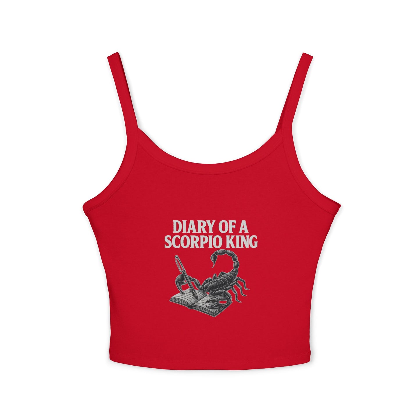 Sagittarius Zodiac Spaghetti Strap Tank Top, Astrology Apparel, Horoscope Gift, Birthday Top, Summer Fashion, Zodiac Sign Clothing