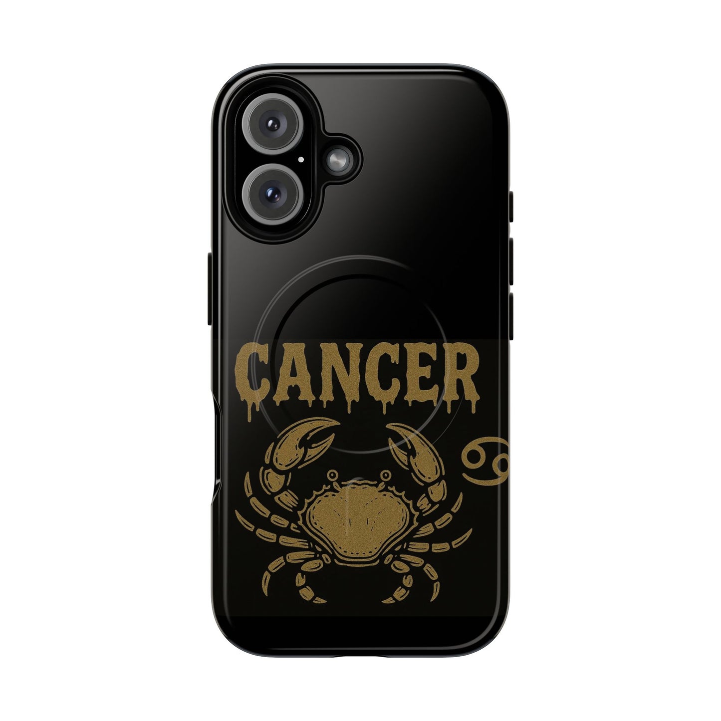 Cancer Zodiac Magnetic Phone Case, Tough Phone Cover for Astrologers, Horoscope Gift, Astrology Accessory, Durable Cell Phone Protector