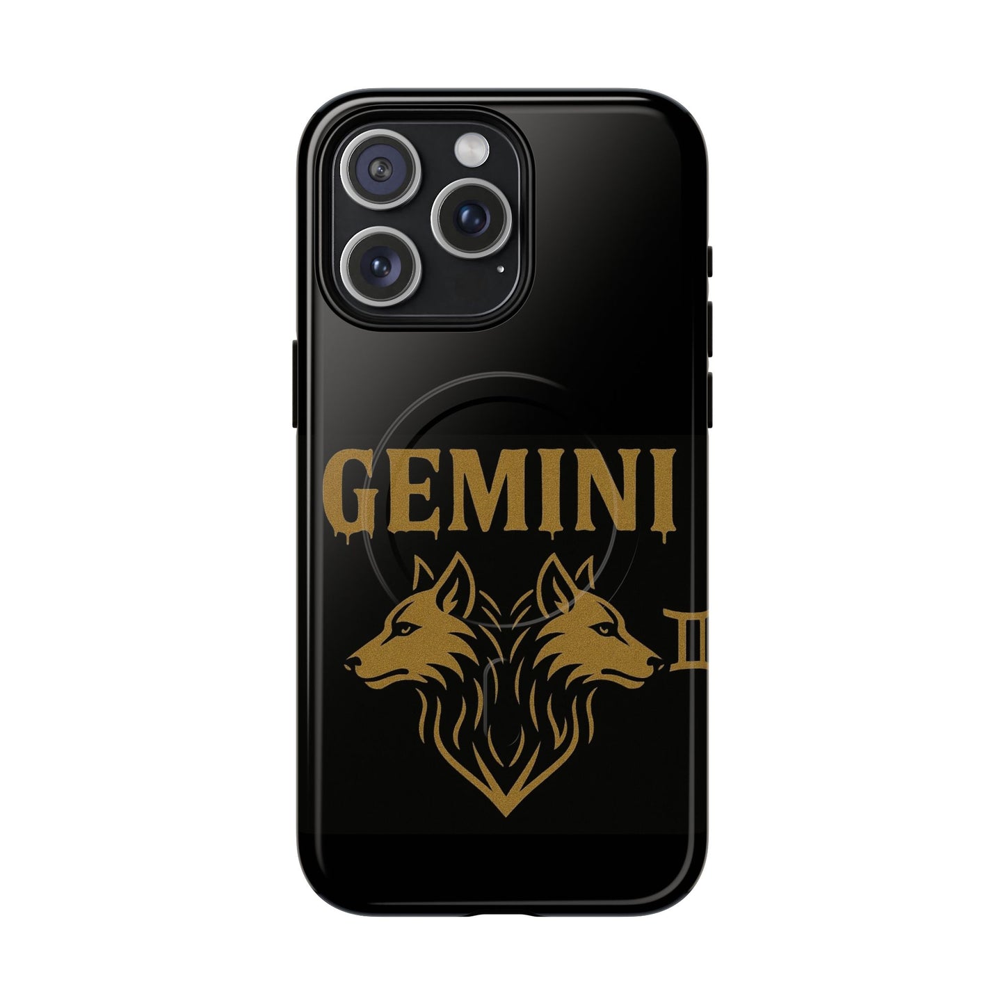 Gemini Zodiac Magnetic Phone Case, Tough Phone Cover for Astrologers, Horoscope Gift, Astrology Accessory, Durable Cell Phone Protector