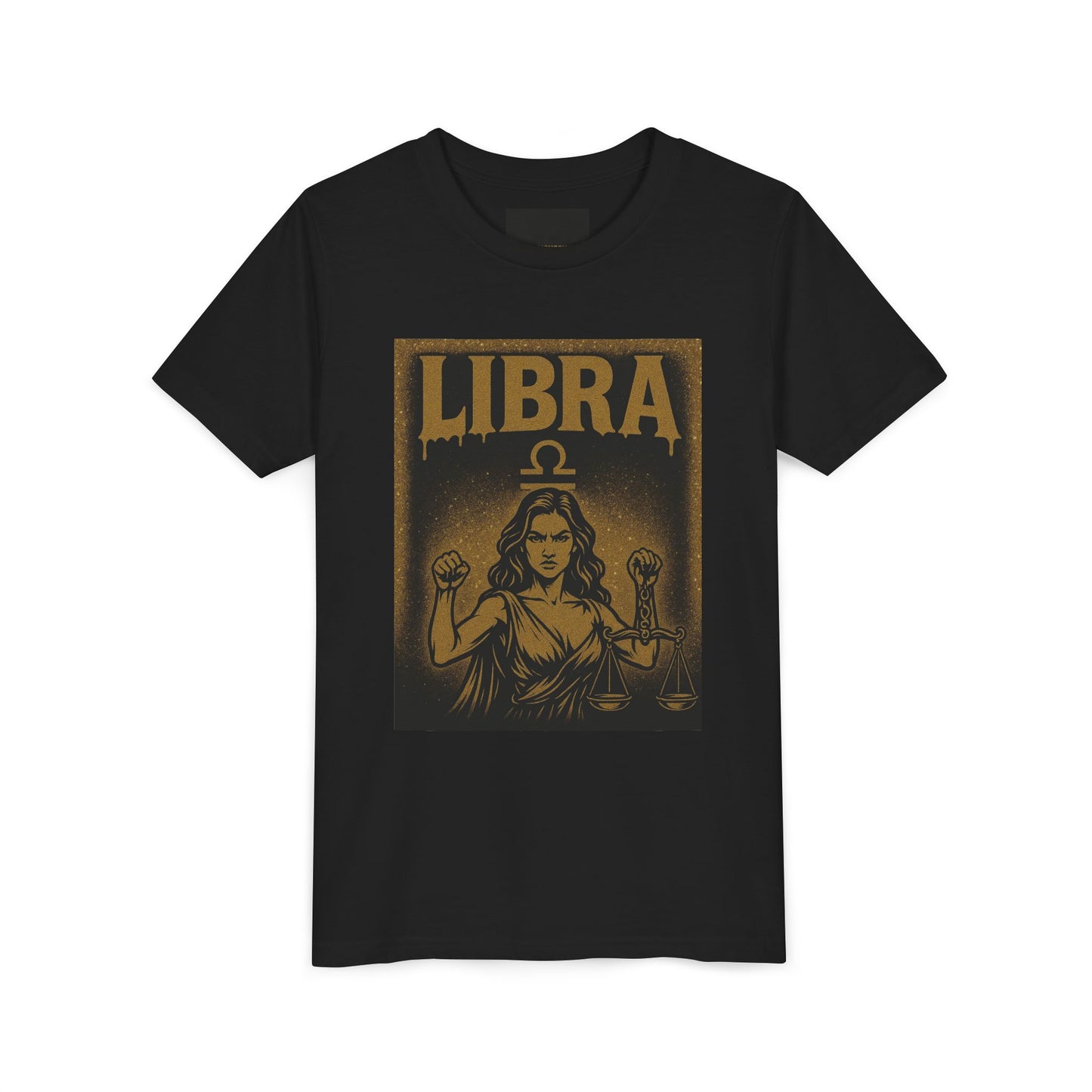 Gemini Wolf Youth Short Sleeve Tee - Astrology Shirt, Birthday Gift, Zodiac Apparel, Unique Tee for Kids