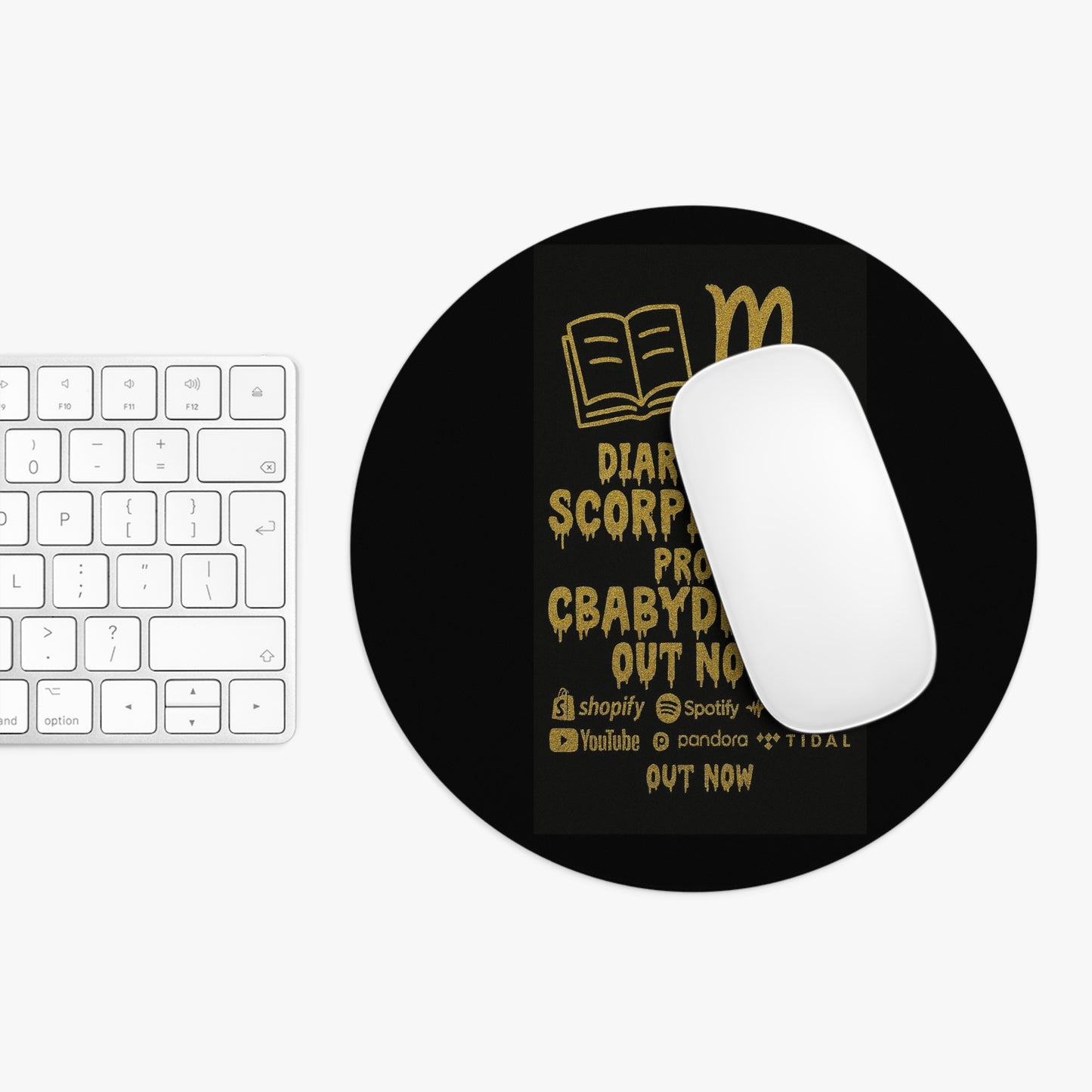 Scorpio King Mouse Pad | Zodiac Gift, Astrology Decor, Gamer Accessory, Office Supplies, Astrology Lover Gift