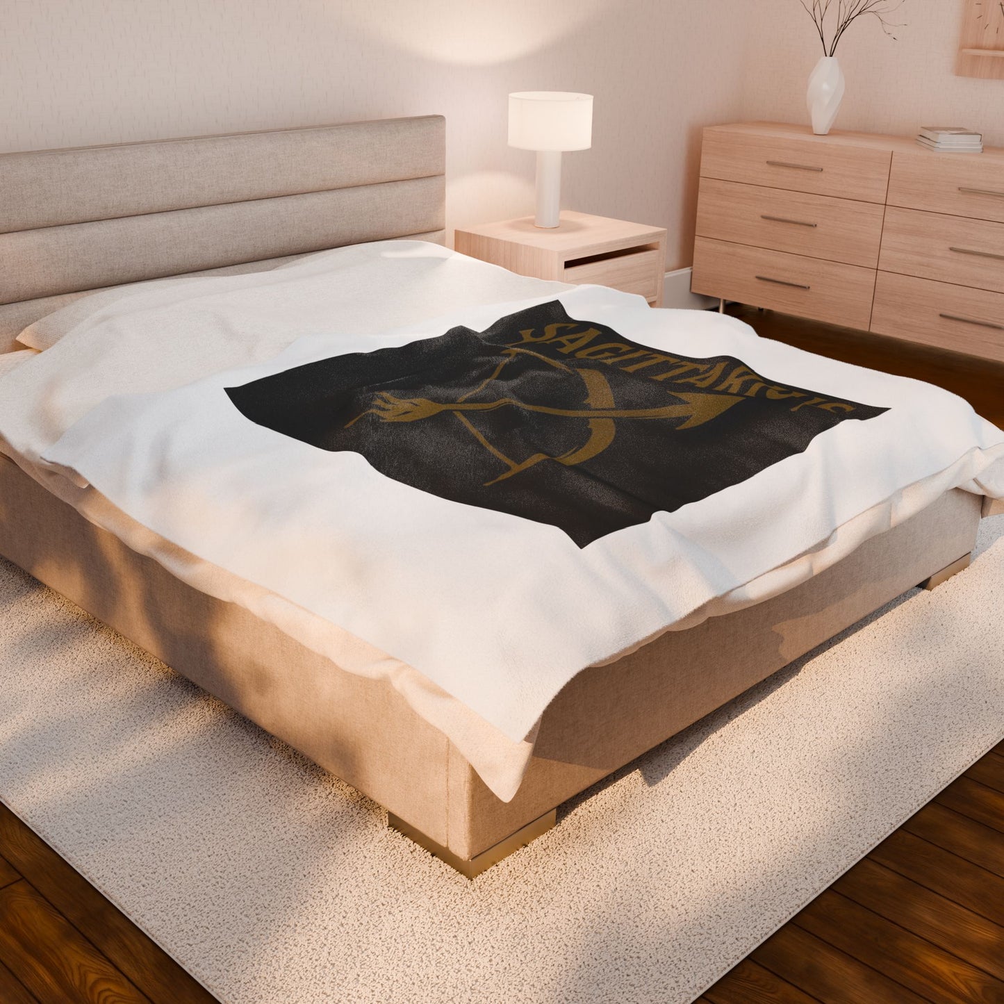 Scorpio Velveteen Plush Blanket | Cozy Zodiac Throw, Astrology Gift, Unique Home Decor, Birthday Gift for Scorpio, Warm & Soft Blanket