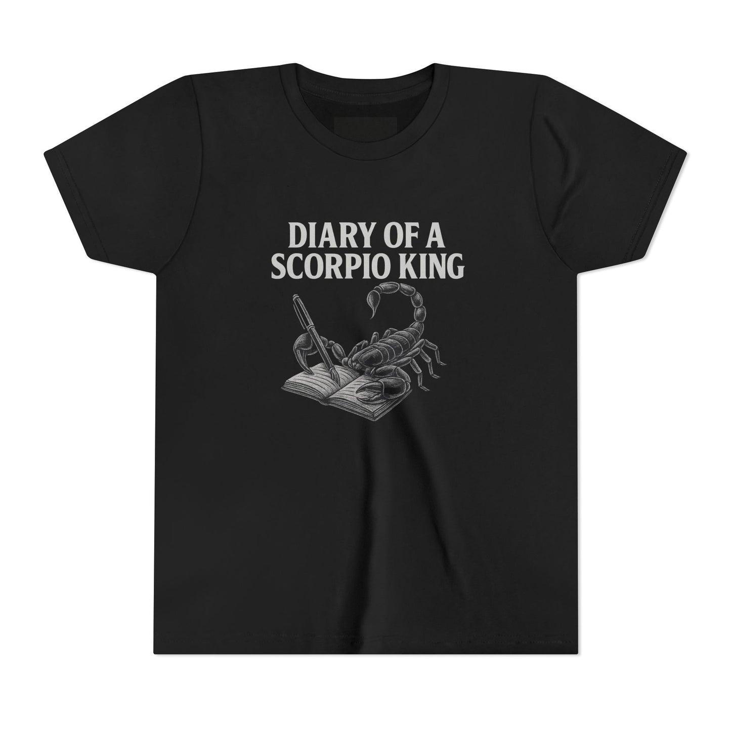 Gemini Wolf Youth Short Sleeve Tee - Astrology Shirt, Birthday Gift, Zodiac Apparel, Unique Tee for Kids