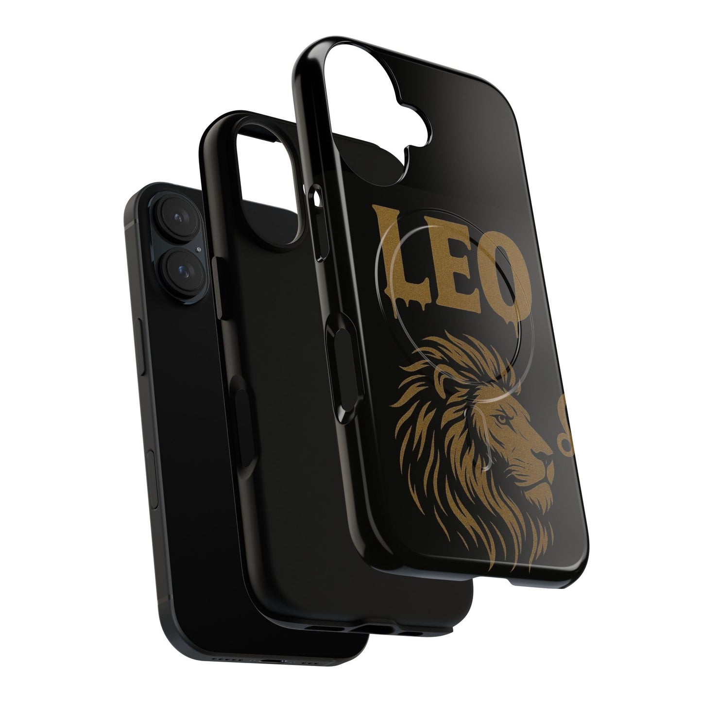Leo Zodiac Magnetic Phone Case, Tough Phone Cover for Astrologers, Horoscope Gift, Astrology Accessory, Durable Cell Phone Protector