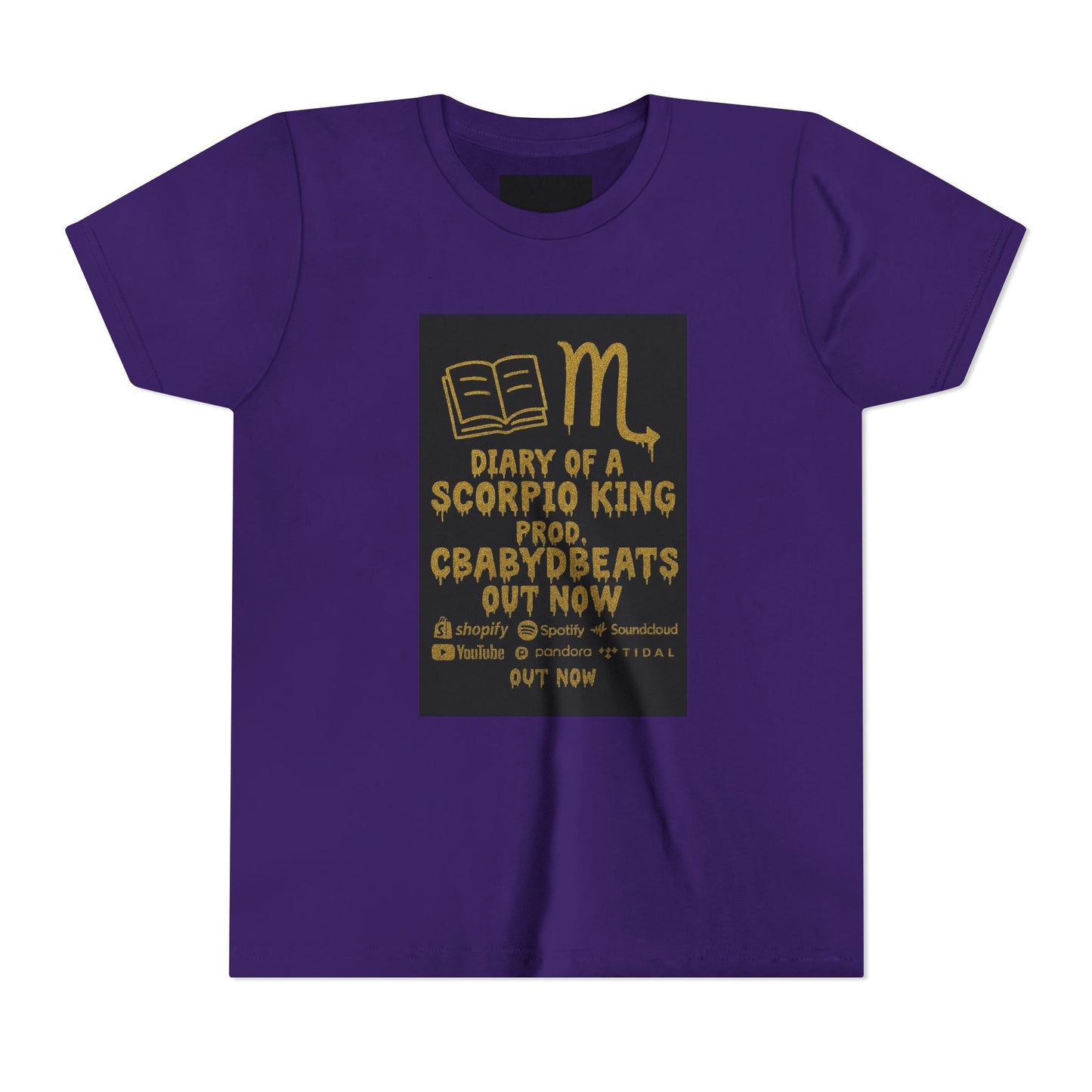 Gemini Wolf Youth Short Sleeve Tee - Astrology Shirt, Birthday Gift, Zodiac Apparel, Unique Tee for Kids