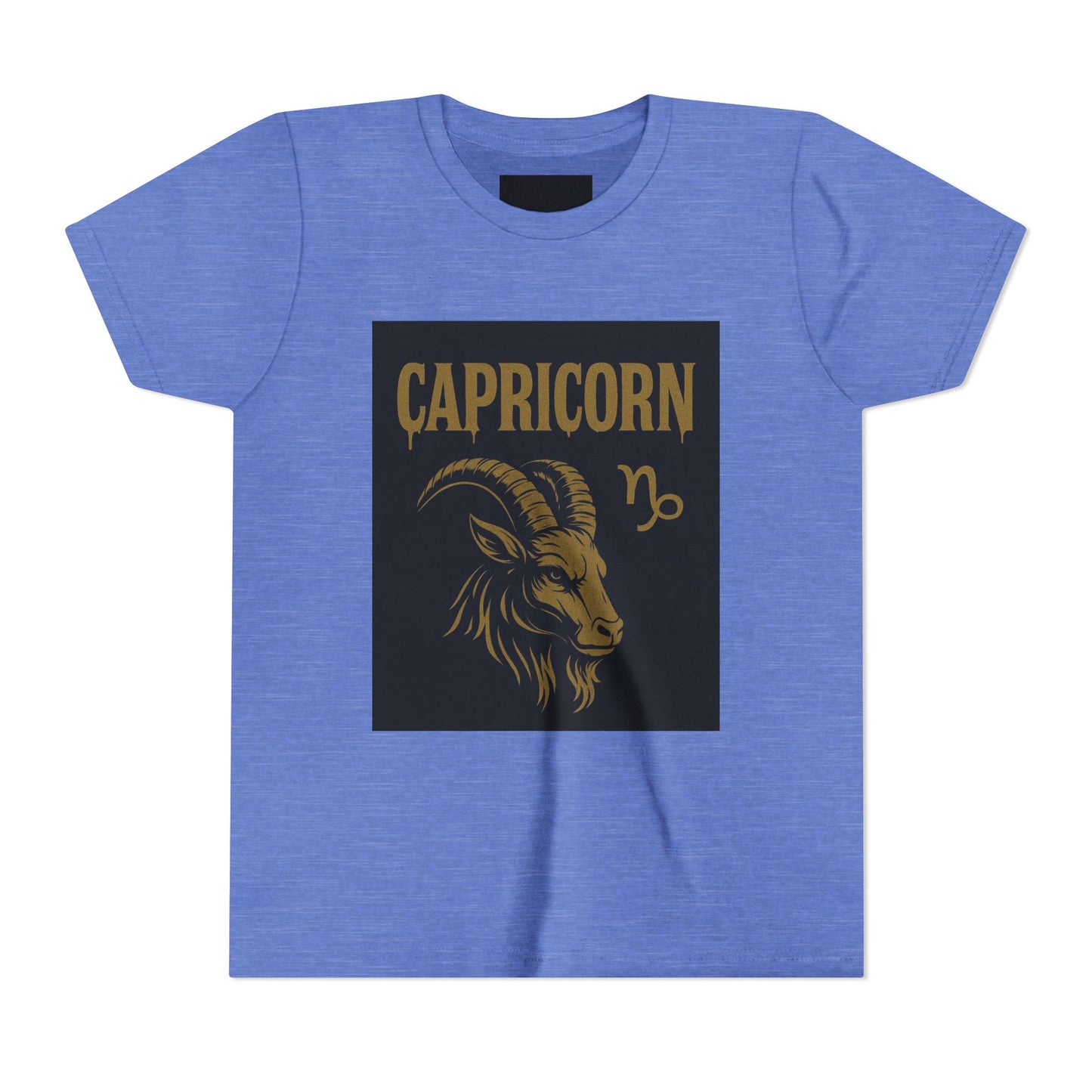 Gemini Wolf Youth Short Sleeve Tee - Astrology Shirt, Birthday Gift, Zodiac Apparel, Unique Tee for Kids