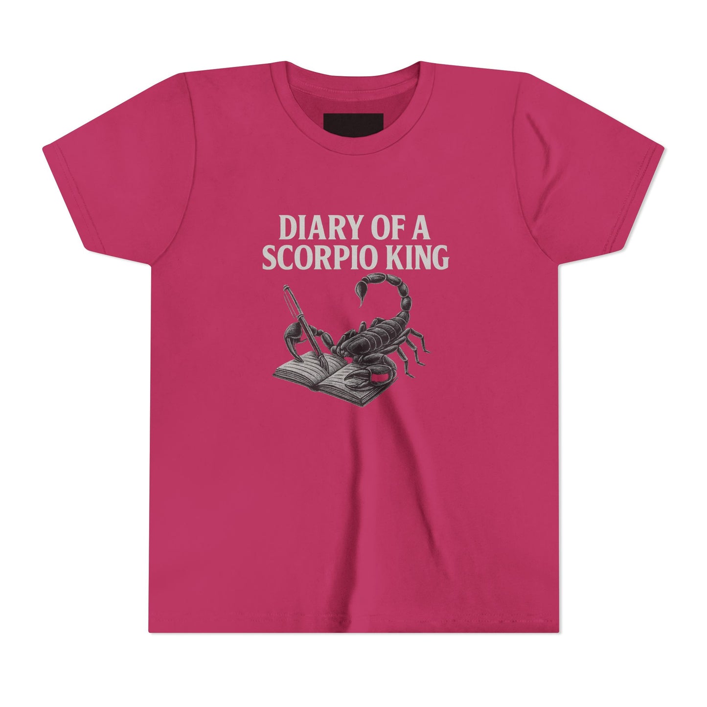 Gemini Wolf Youth Short Sleeve Tee - Astrology Shirt, Birthday Gift, Zodiac Apparel, Unique Tee for Kids