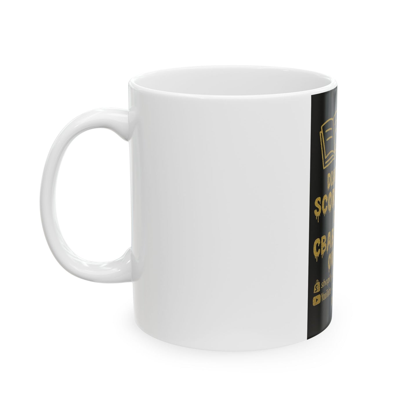Funny Ceramic Mug, Shhh Don't Say Shi, Gift for Coffee Lovers, Home Office Decor, Gag Gift, Encourage Smiles