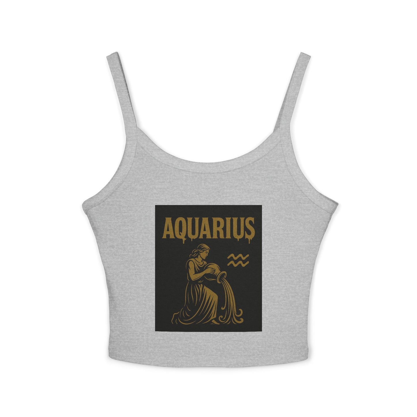 Sagittarius Zodiac Spaghetti Strap Tank Top, Astrology Apparel, Horoscope Gift, Birthday Top, Summer Fashion, Zodiac Sign Clothing