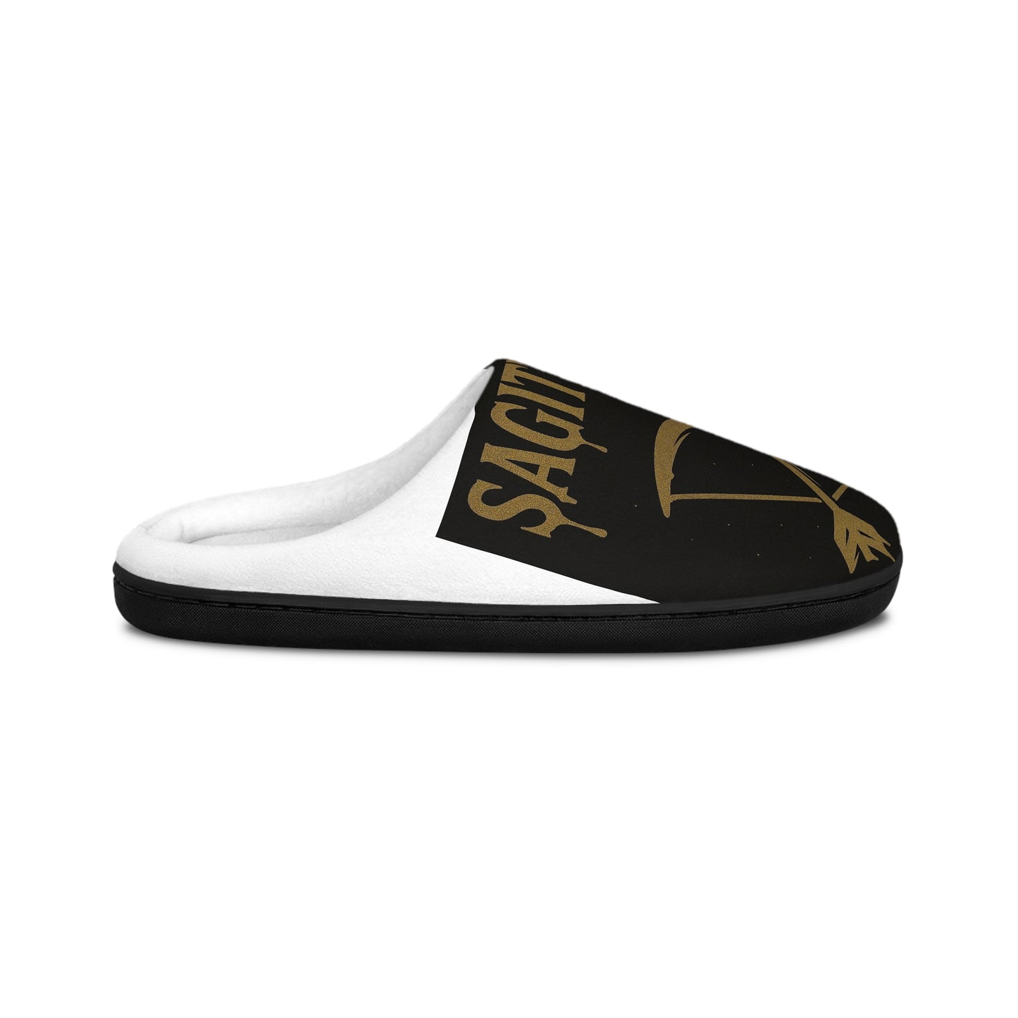 Saggitarius Indoor Slippers with Bold Aries Design, Cozy House Shoes, Gift for Aries Season, Birthday Slippers, Unique Zodiac Gift