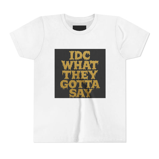 Gemini Wolf Youth Short Sleeve Tee - Astrology Shirt, Birthday Gift, Zodiac Apparel, Unique Tee for Kids