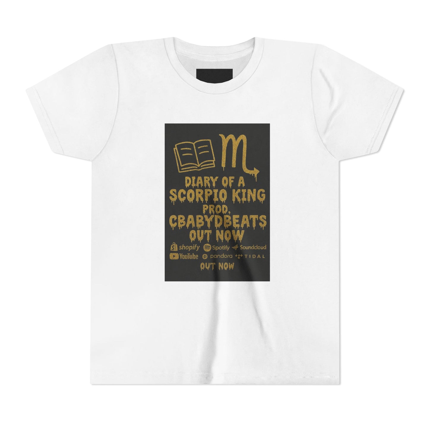 Gemini Wolf Youth Short Sleeve Tee - Astrology Shirt, Birthday Gift, Zodiac Apparel, Unique Tee for Kids